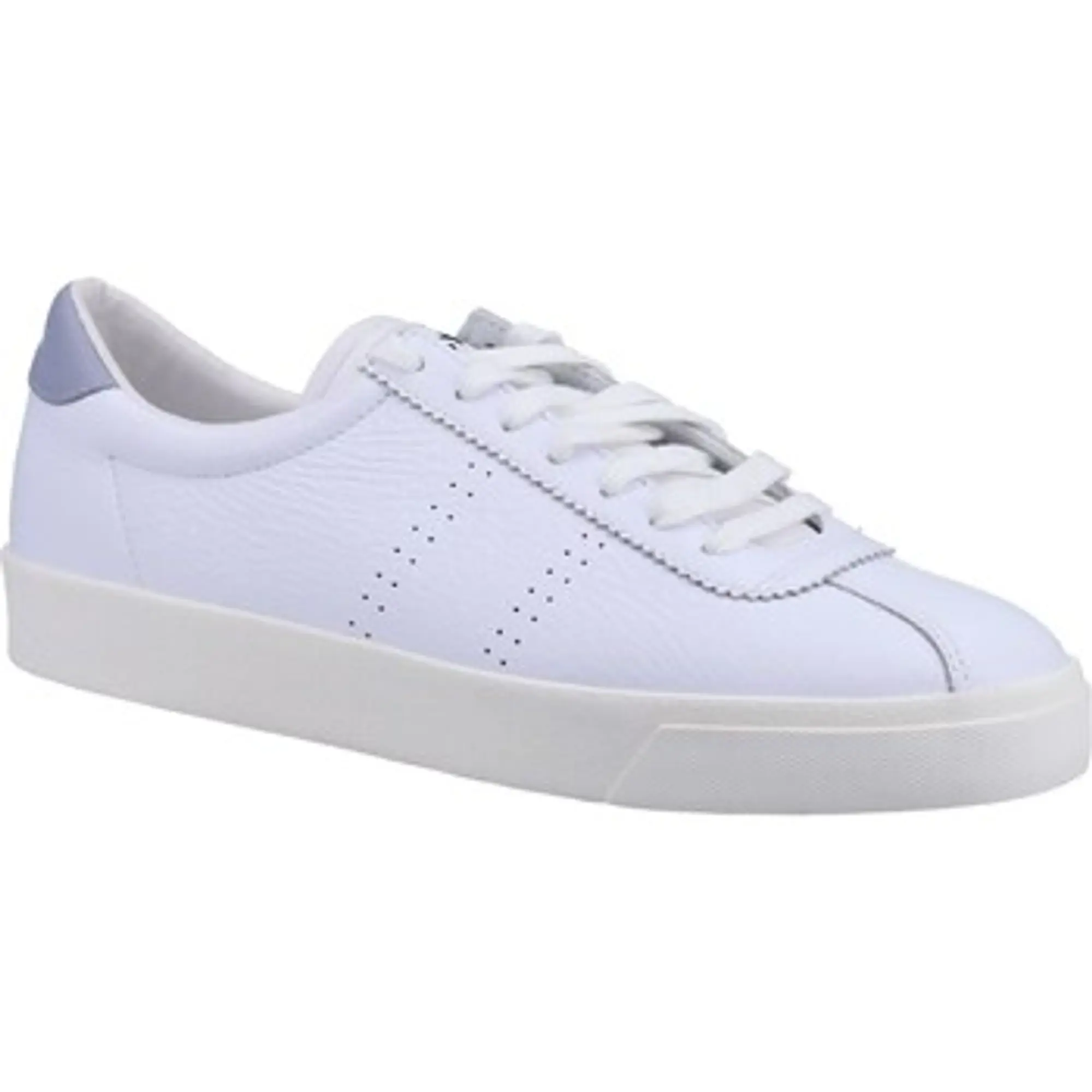 Superga  2843 CLUB S COMFORT LEATHER  men's Shoes (Trainers) in White