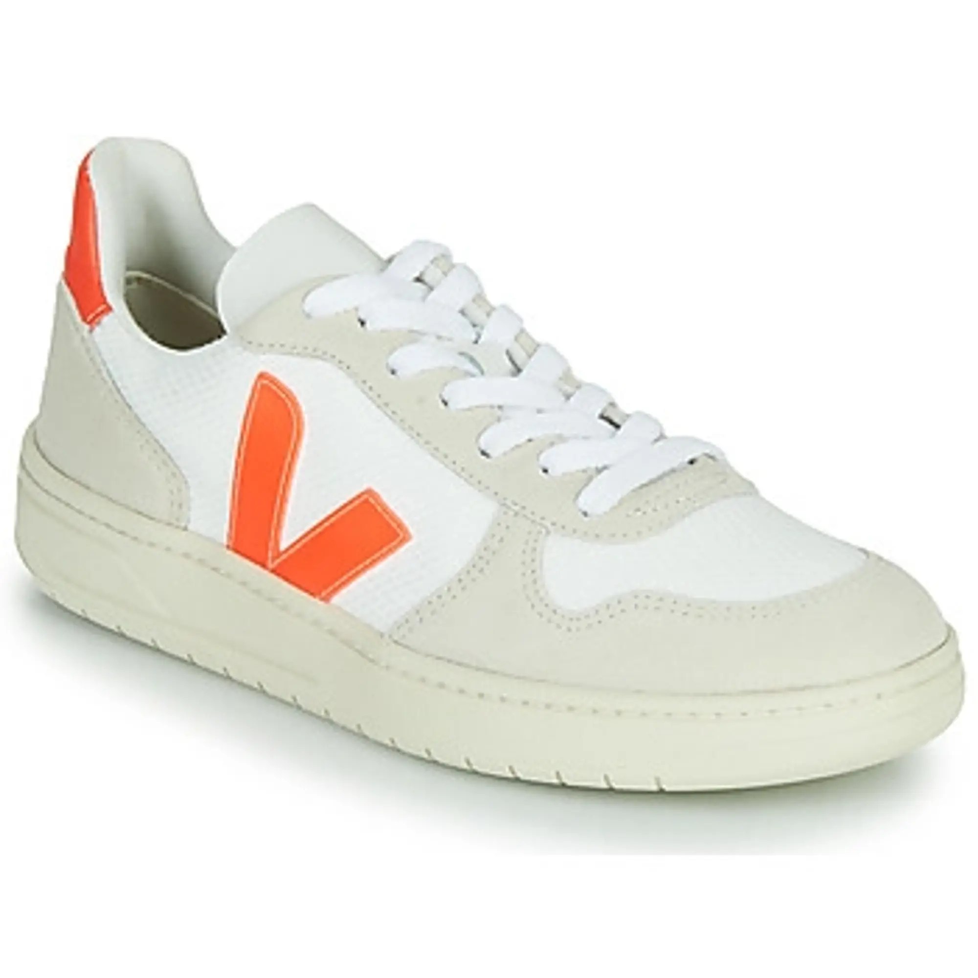 Veja  V-10  women's Shoes (Trainers) in White