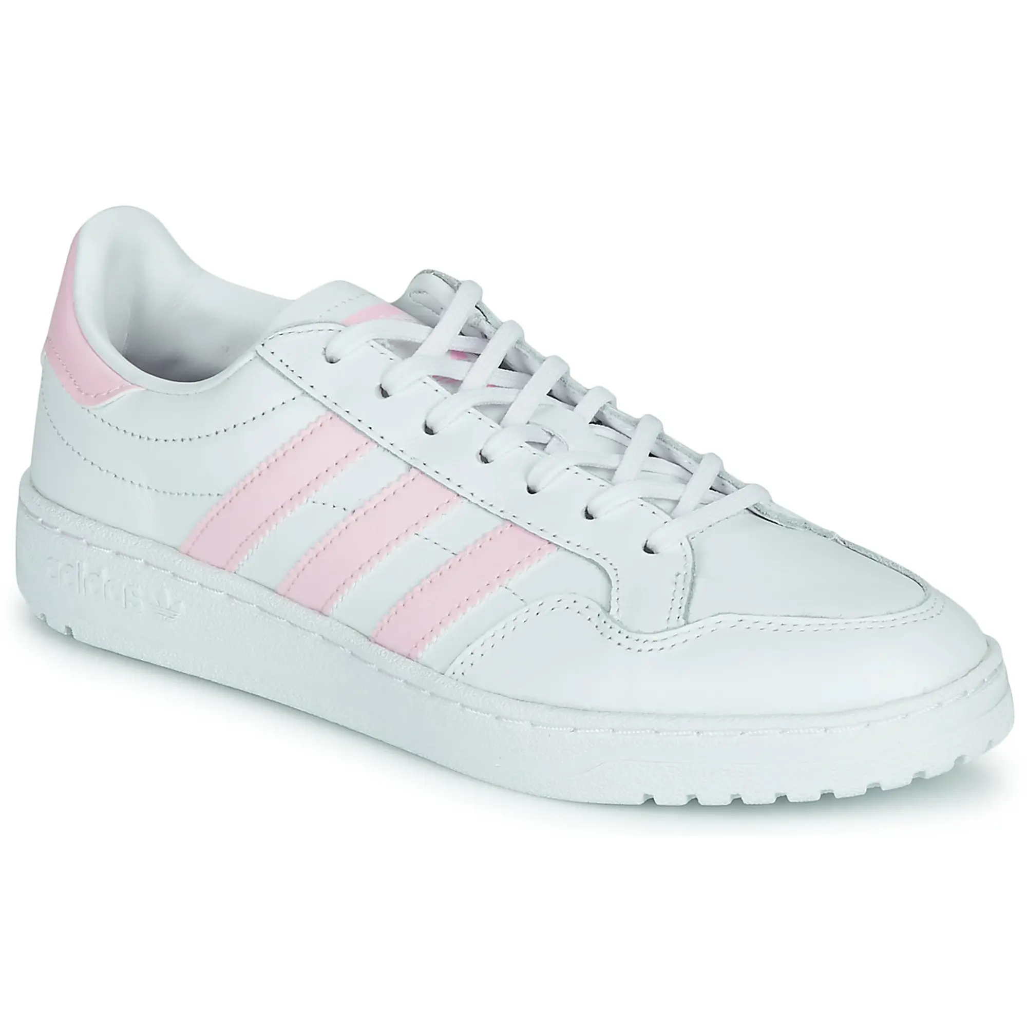 adidas  TEAM COURT W  women's Shoes (Trainers) in White