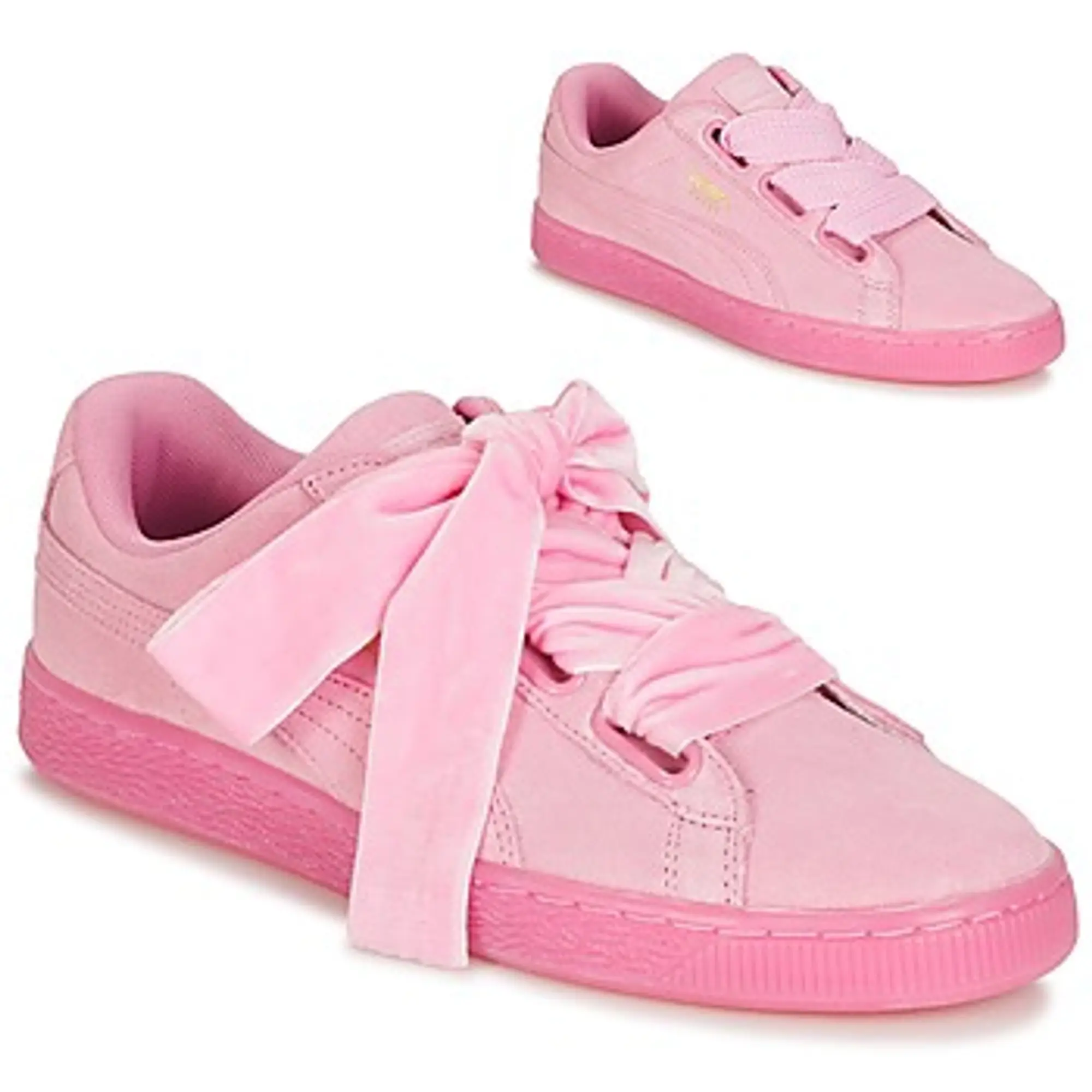 Puma suede heart trainers hotsell