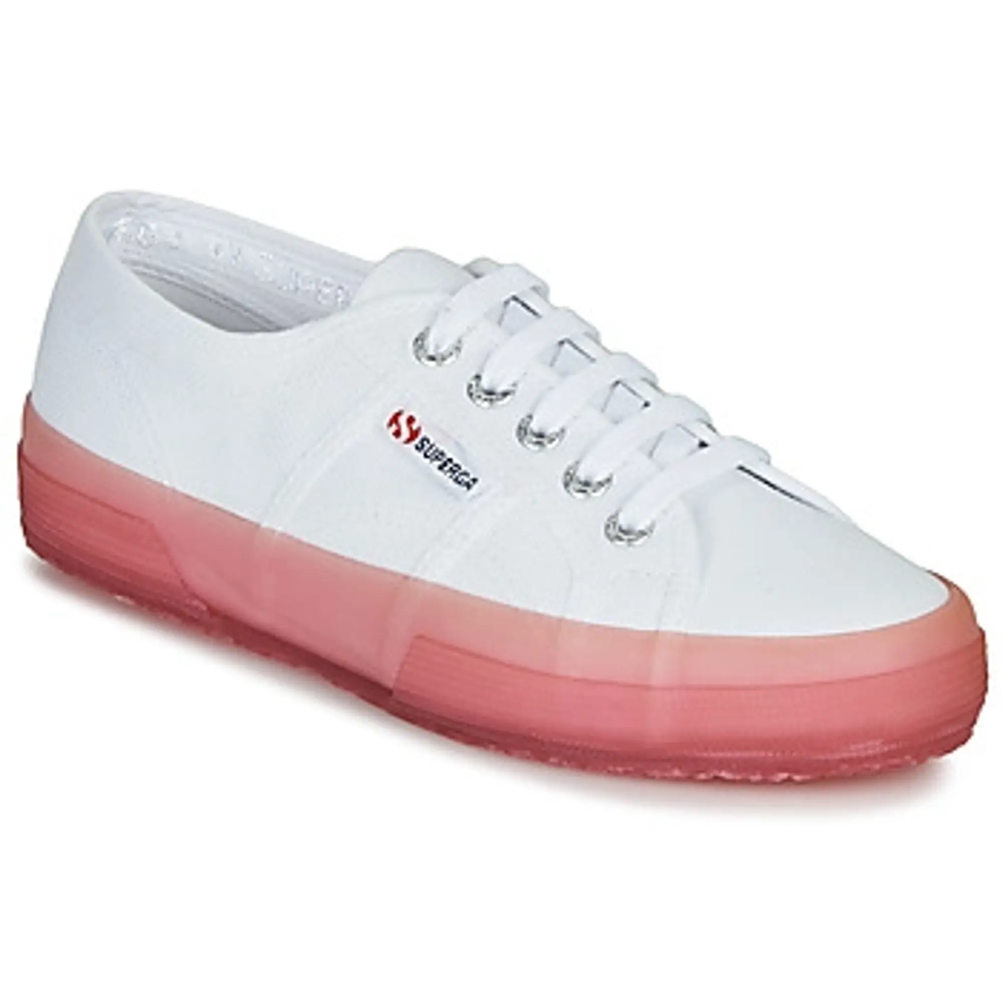 Superga  2750-JELLYGUM COTU  women's Shoes (Trainers) in White