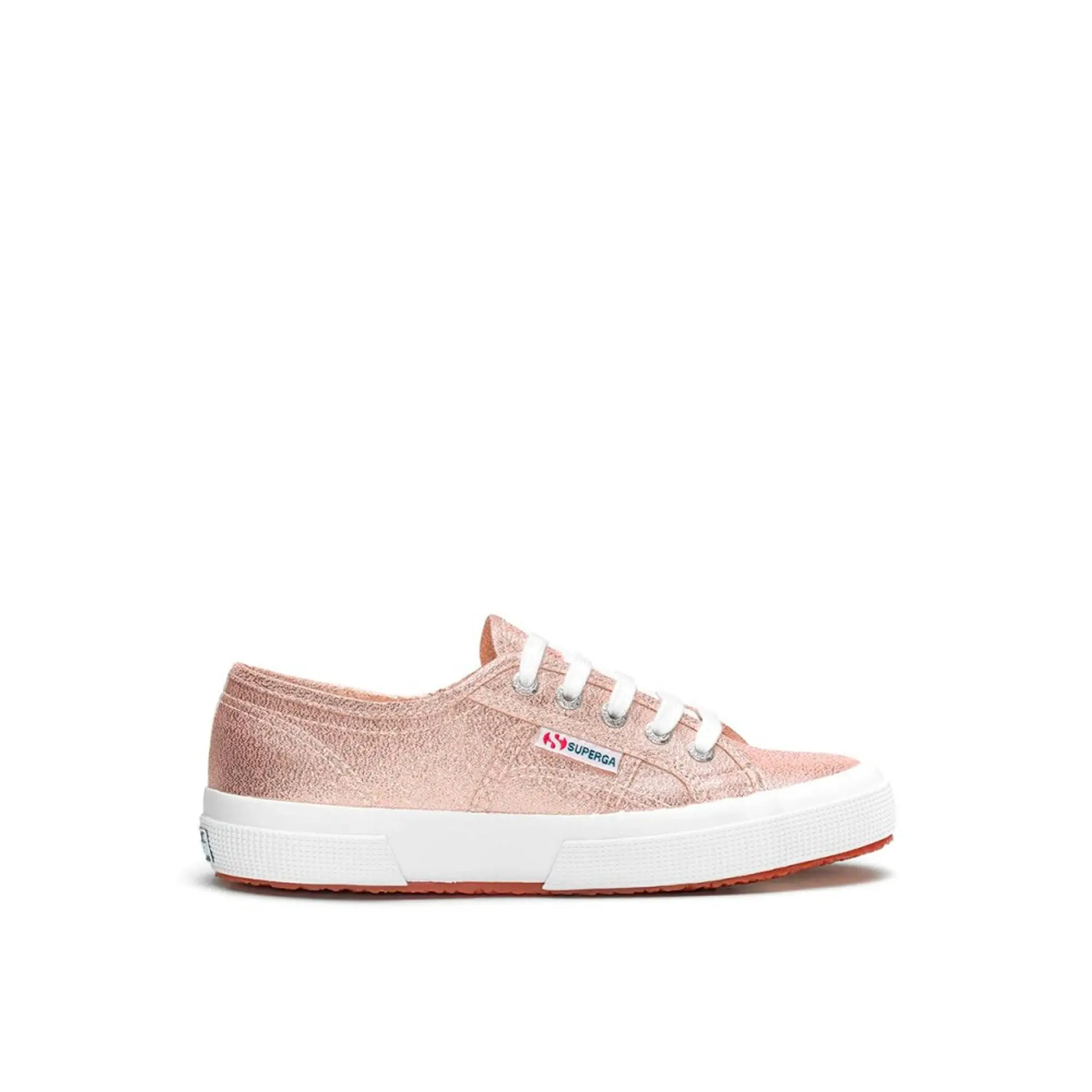 Superga  2750 LAMEW  women's Shoes (Trainers) in Pink