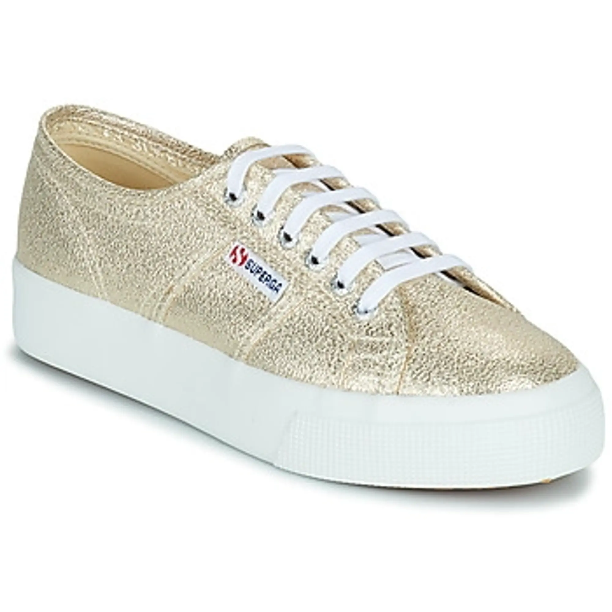 Superga  2730 LAMEW  women's Shoes (Trainers) in Gold