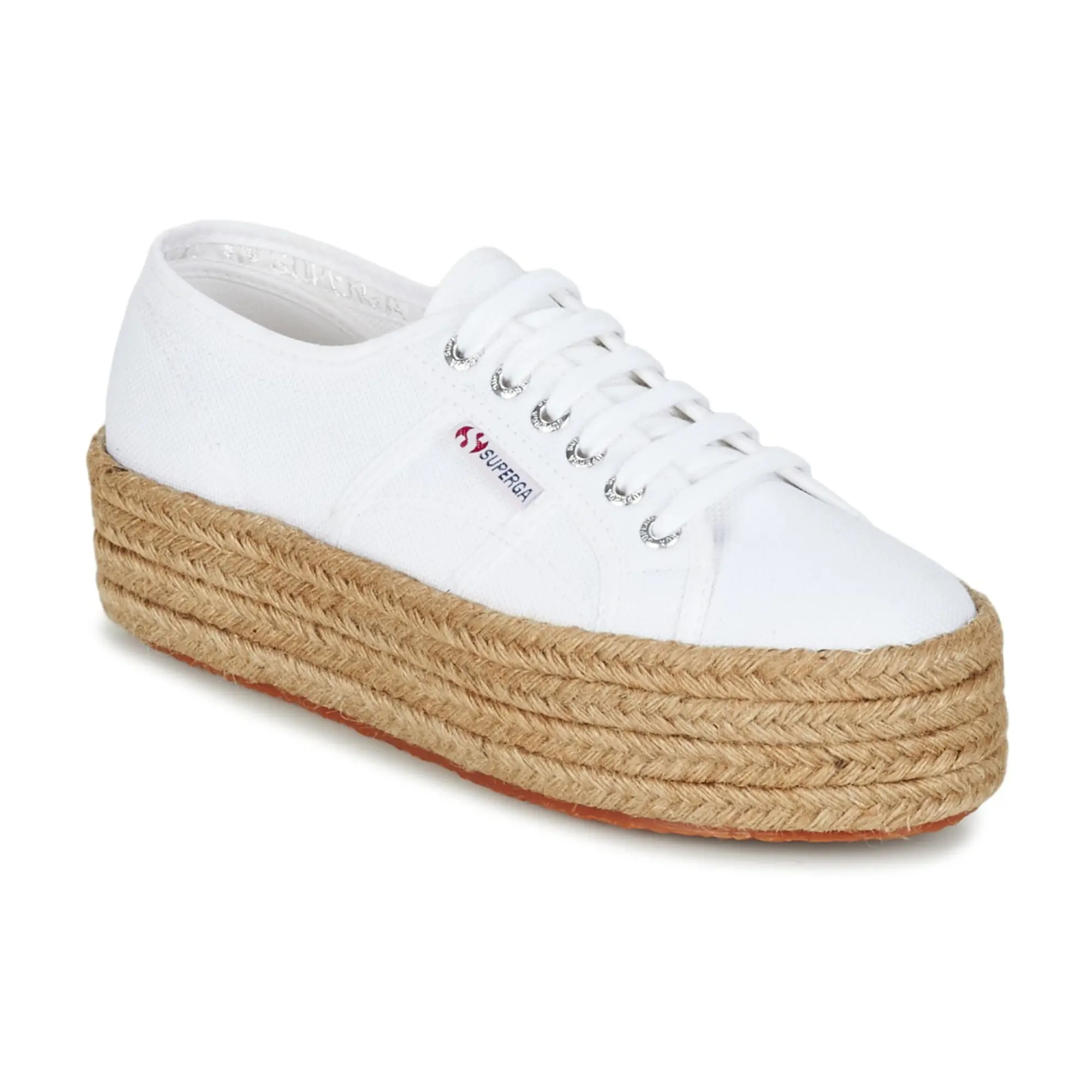 Superga  2790 COTROPE W  women's Shoes (Trainers) in White