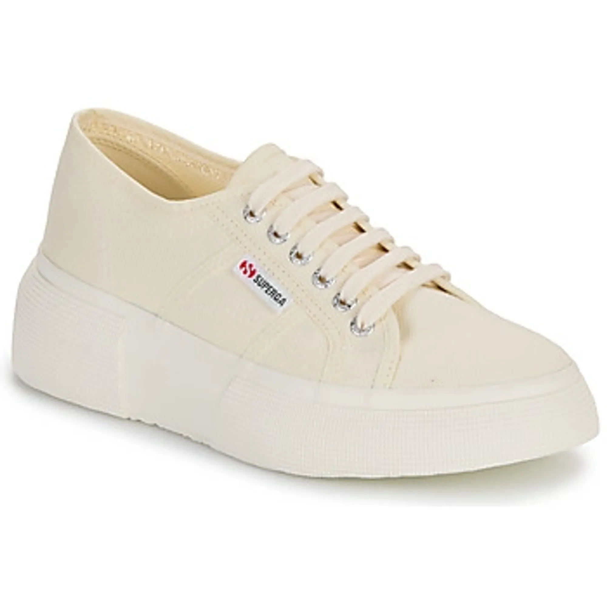 Superga  2287 COTON  women's Shoes (Trainers) in Beige