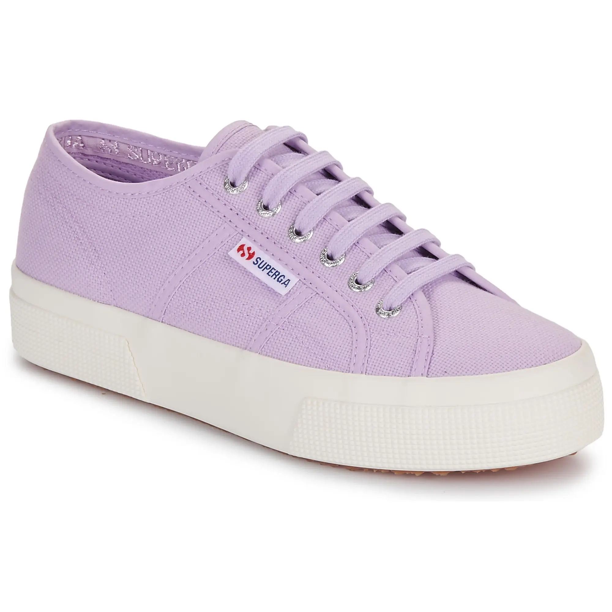 Superga  2740 COTON  women's Shoes (Trainers) in Purple