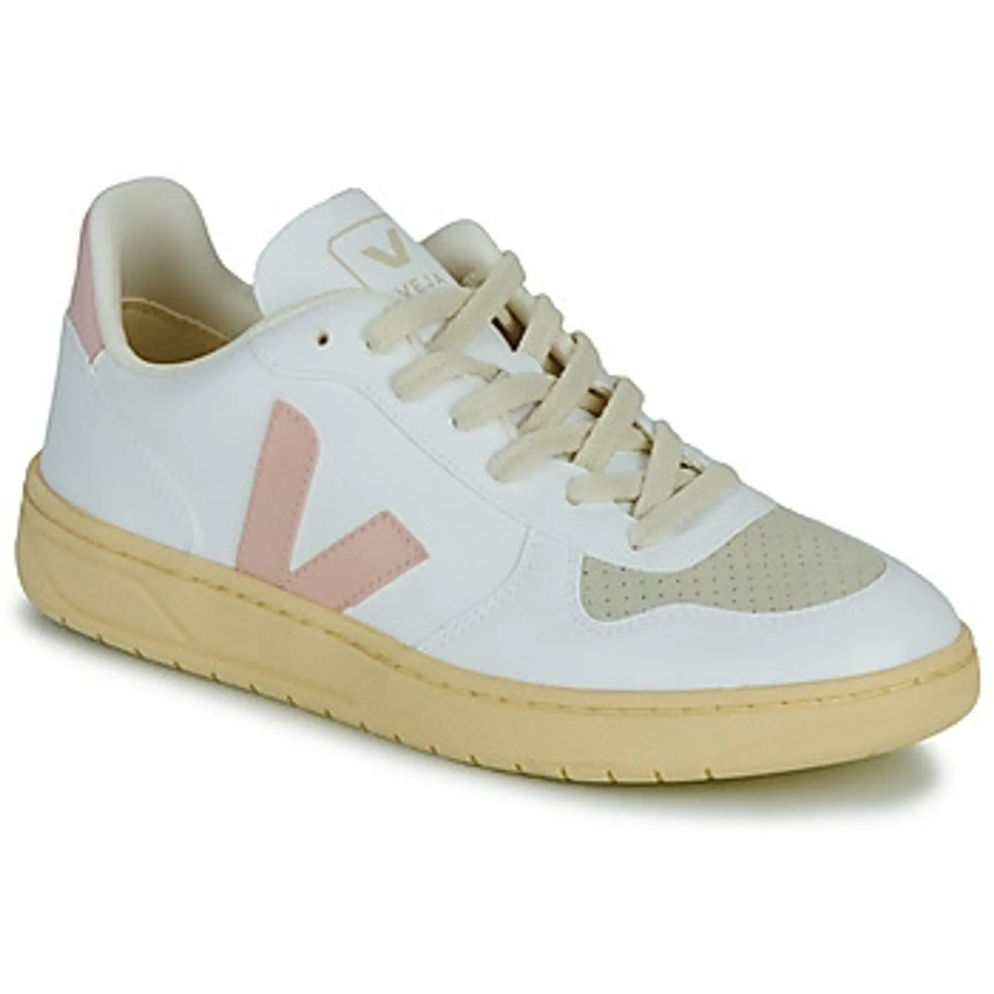 Veja Women’s V-10 Faux Leather and Suede Trainers