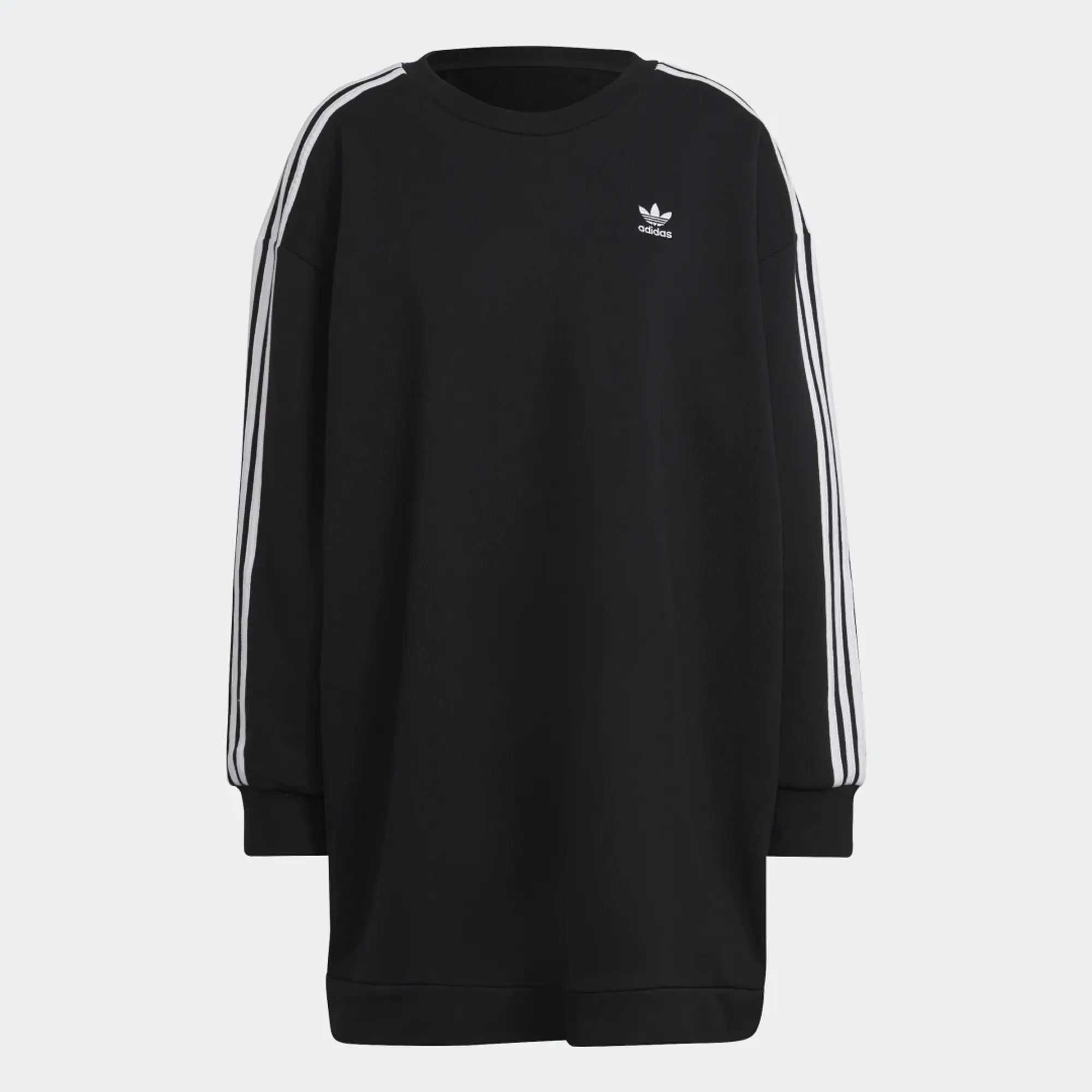 adidas  SWEATER DRESS  women's Dress in Black