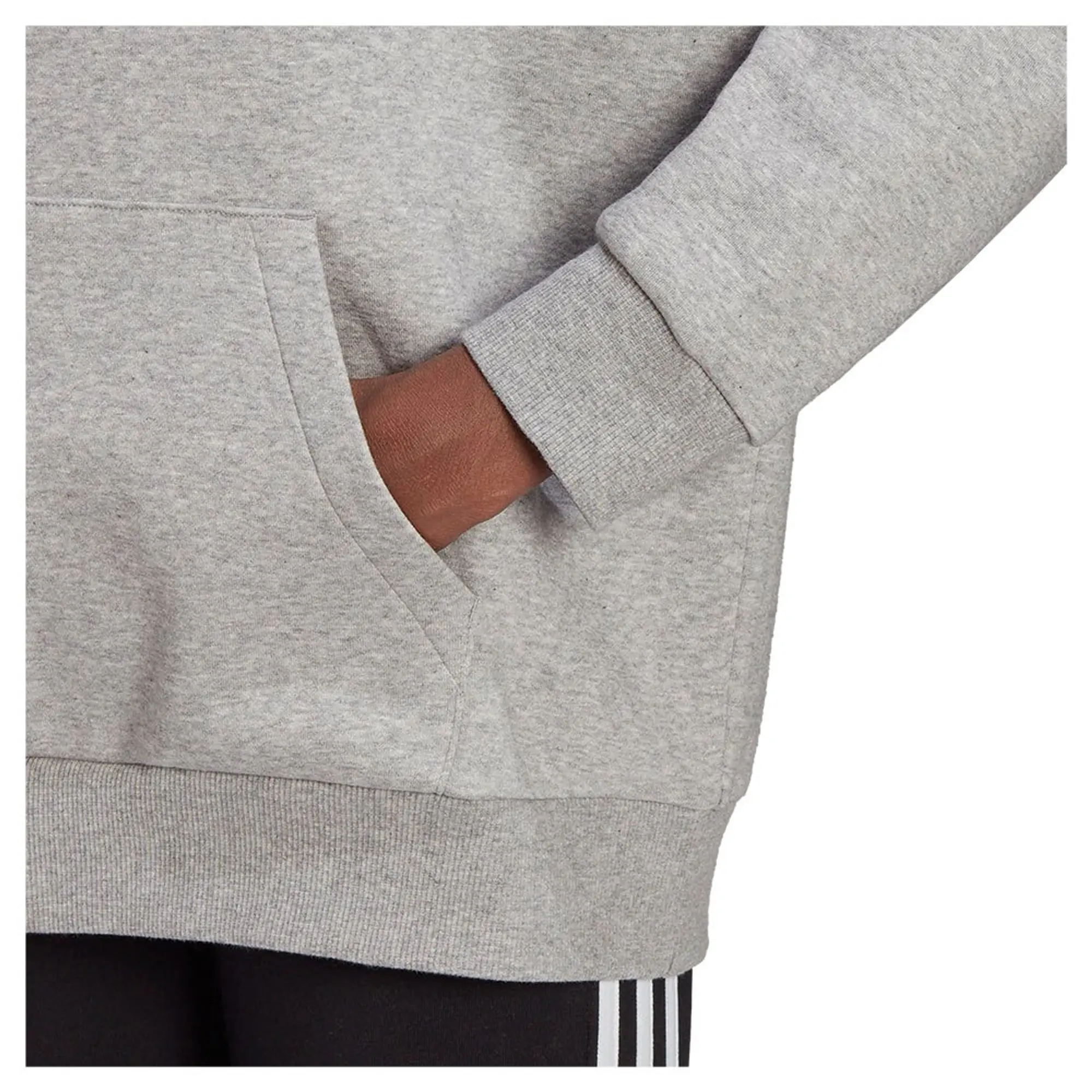 adidas  BL OV HOODED SWEAT  women's Sweatshirt in Grey
