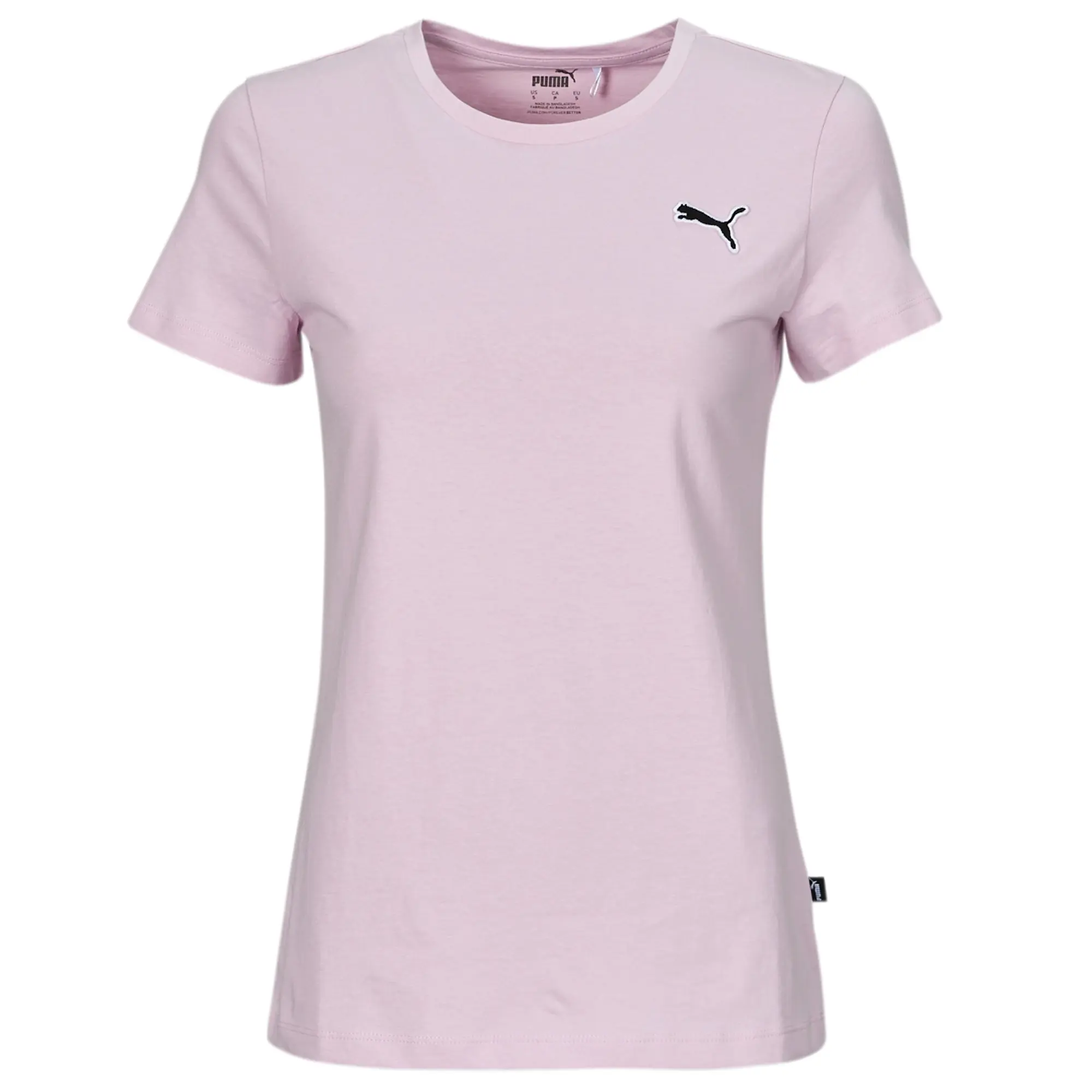 Puma  BETTER ESSENTIALS TEE  women's T shirt in Purple