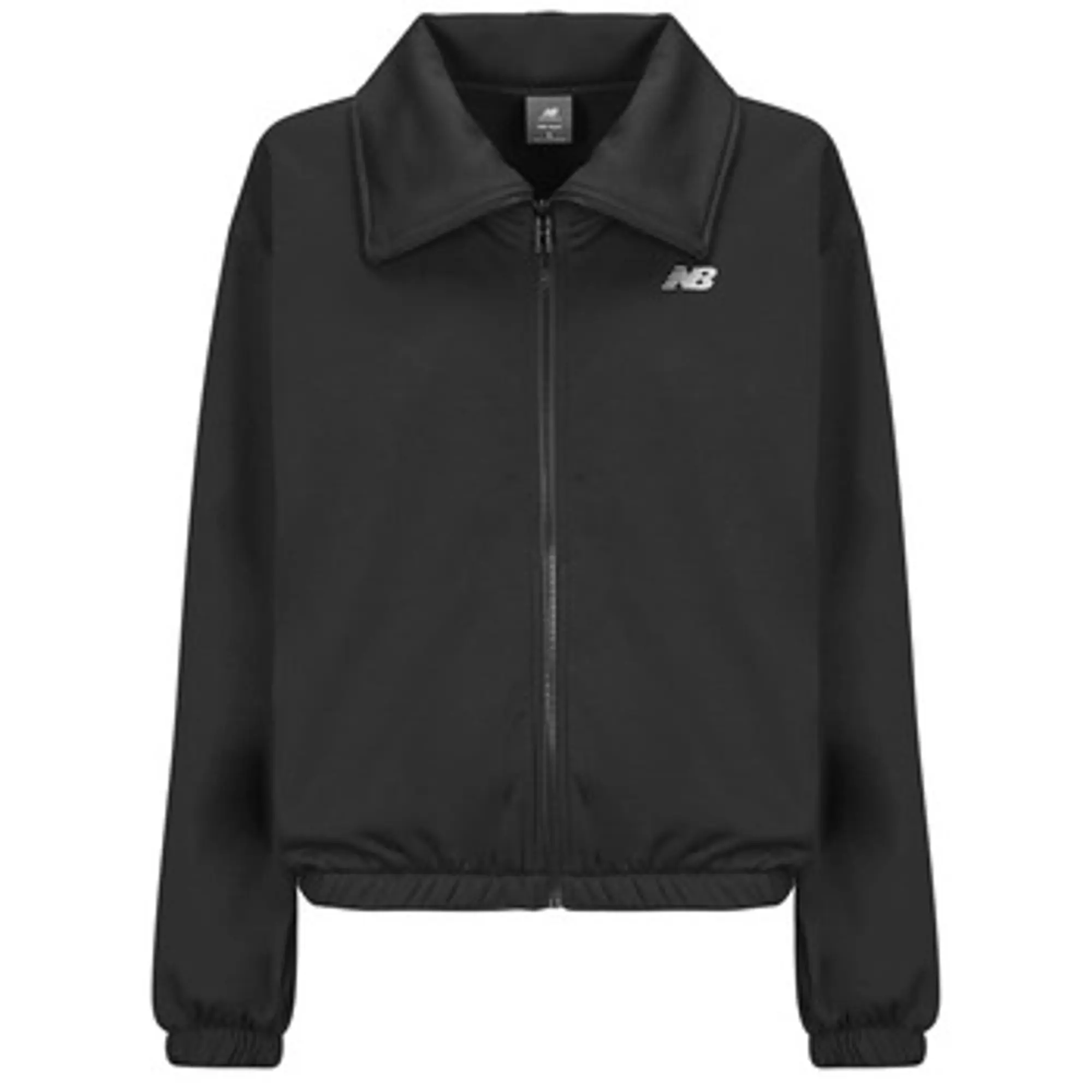 New Balance  FLEECE FULL ZIP  women's Fleece jacket in Black