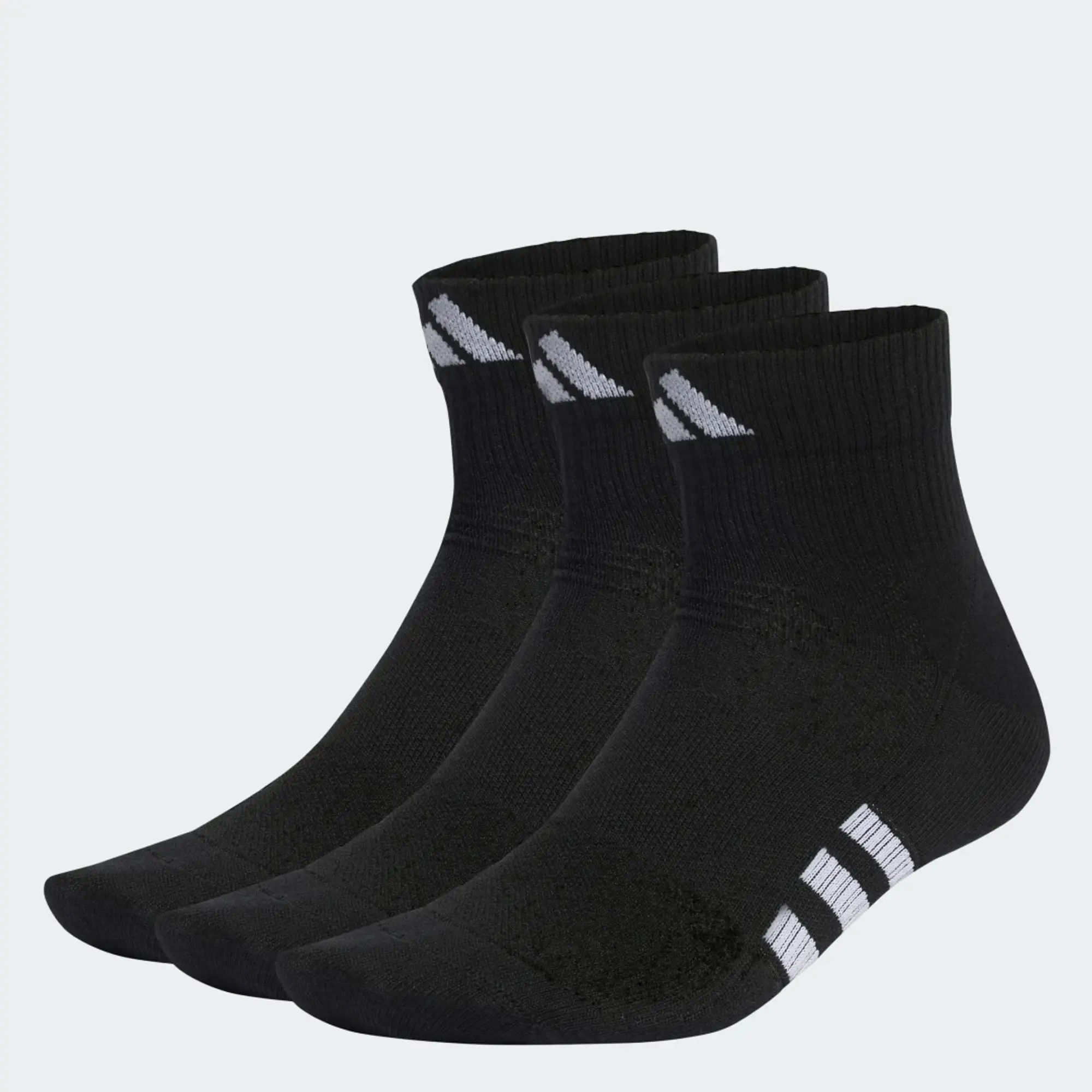 adidas Performance Light Mid-Cut Socks 3 Pairs