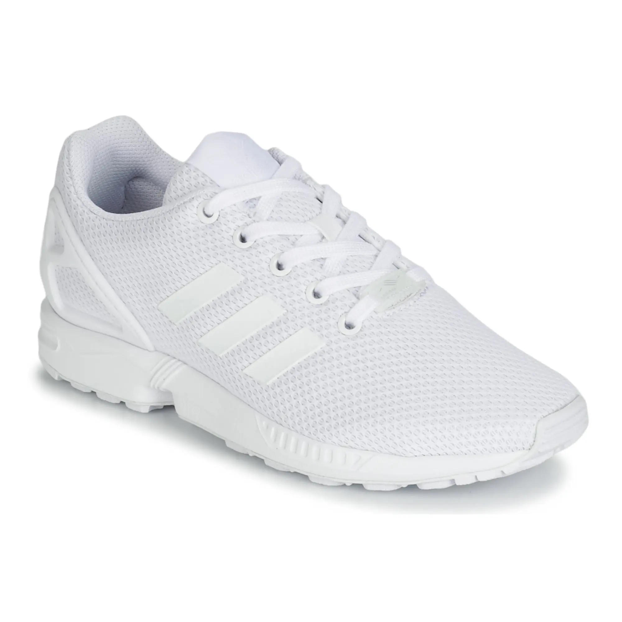 adidas  ZX FLUX J  girls's Children's Shoes (Trainers) in White