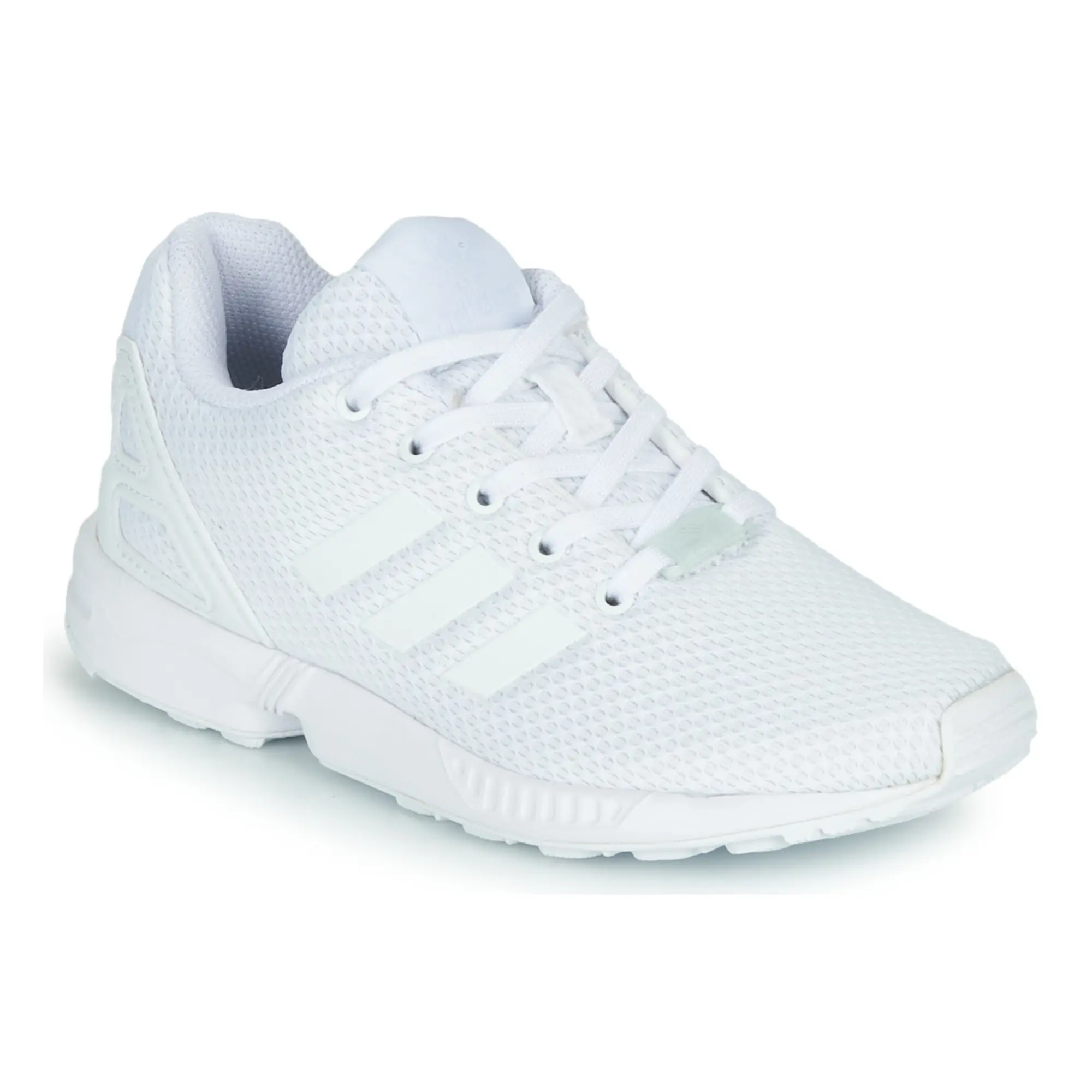 adidas  ZX FLUX C  girls's Children's Shoes (Trainers) in White