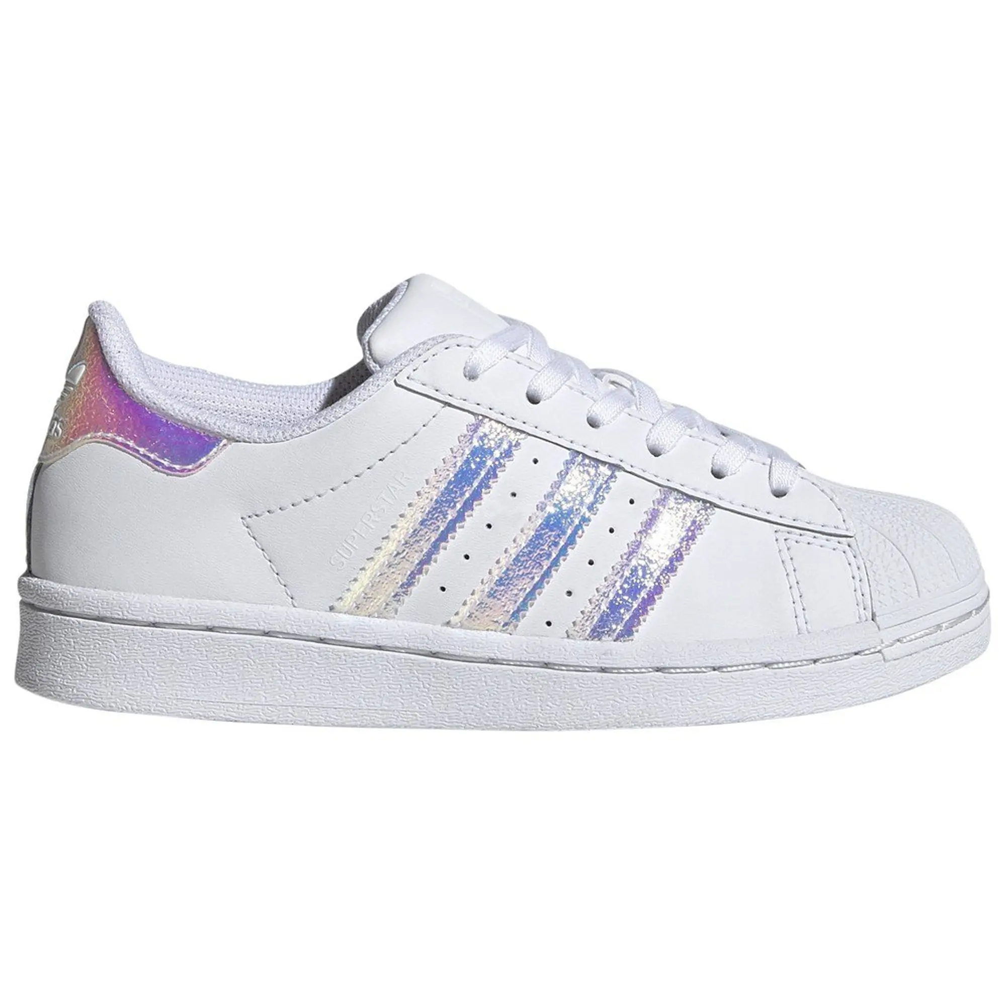 adidas  SUPERSTAR C  girls's Children's Shoes (Trainers) in White