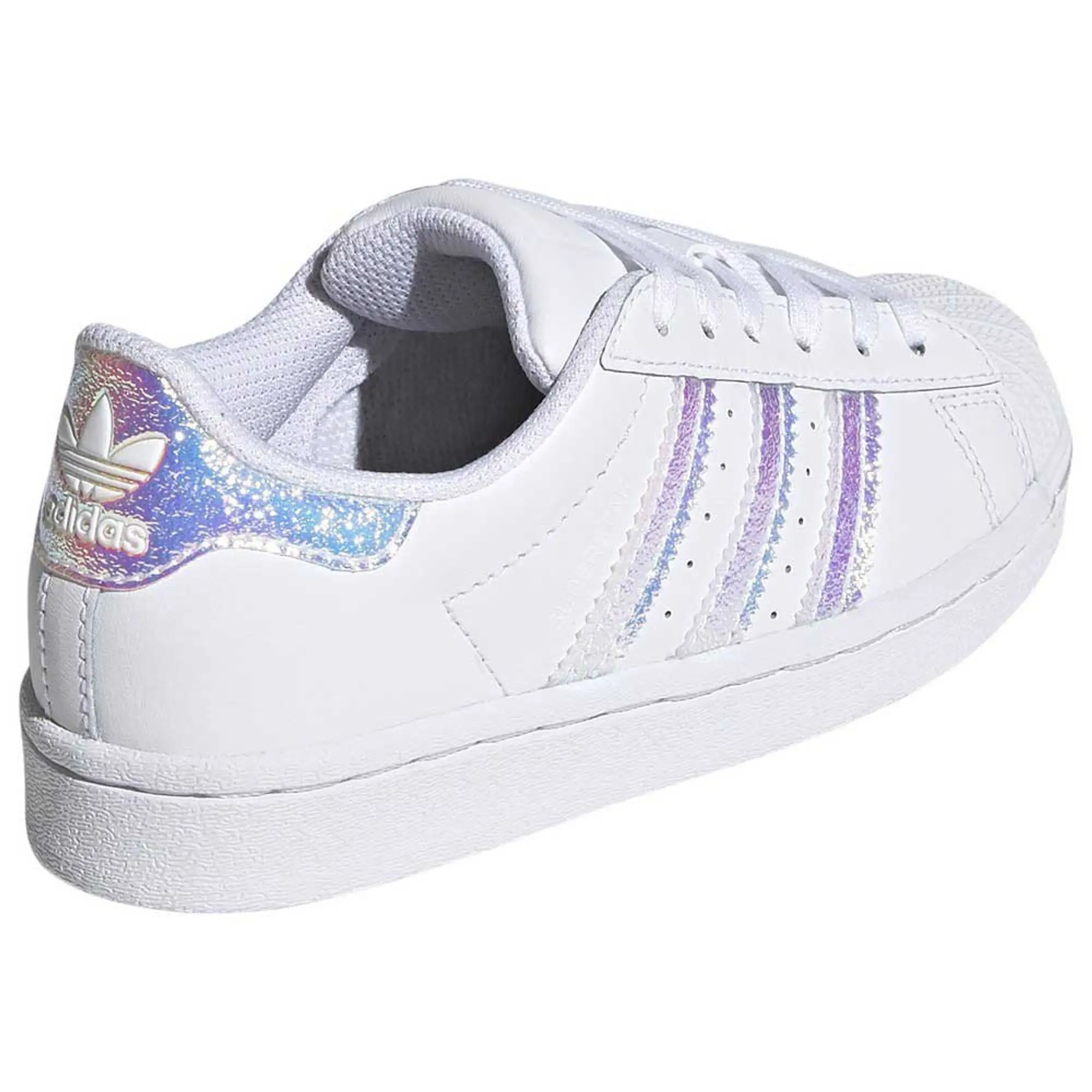 adidas  SUPERSTAR C  girls's Children's Shoes (Trainers) in White