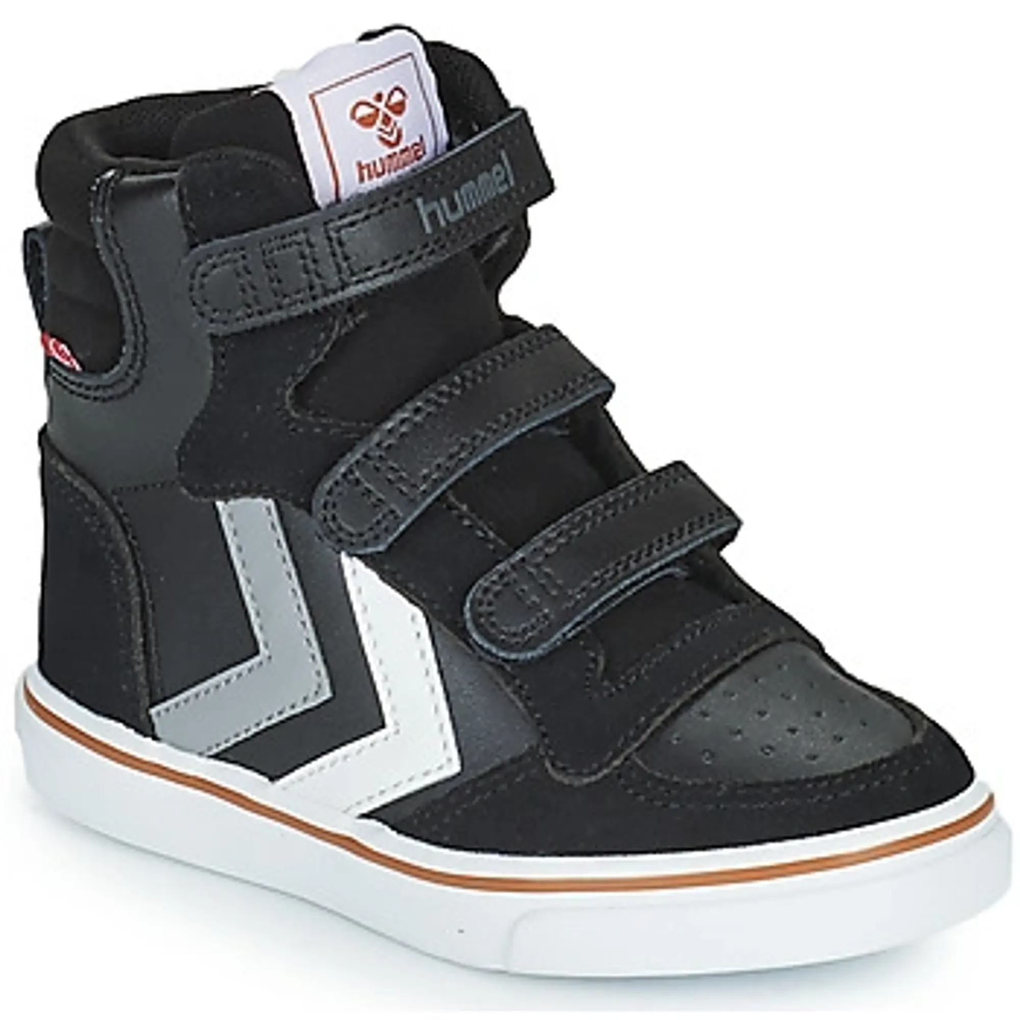 hummel  STADIL PRO JR  girls's Children's Shoes (High-top Trainers) in Black