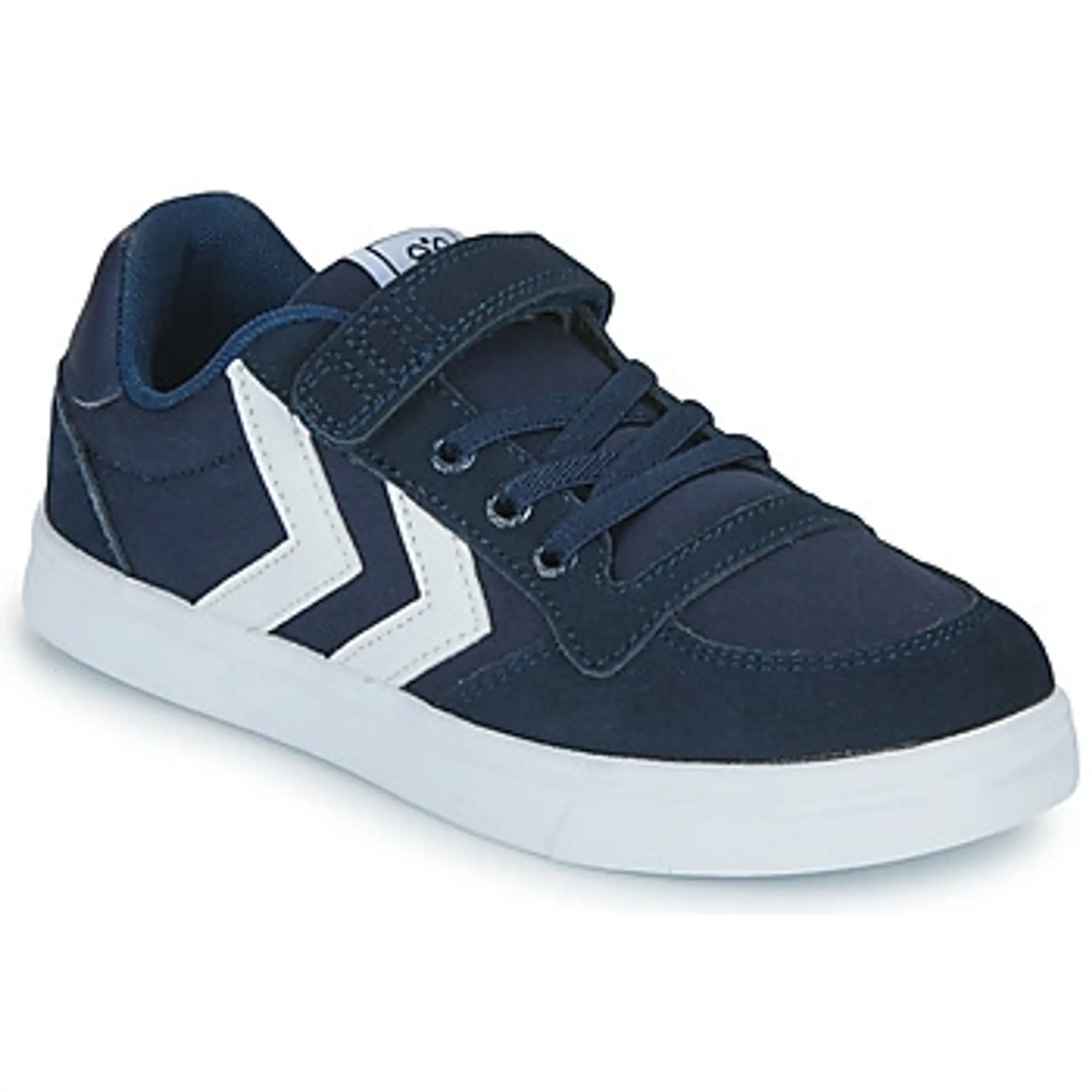 hummel  SLIMMER STADIL LOW JR  girls's Children's Shoes (Trainers) in Blue