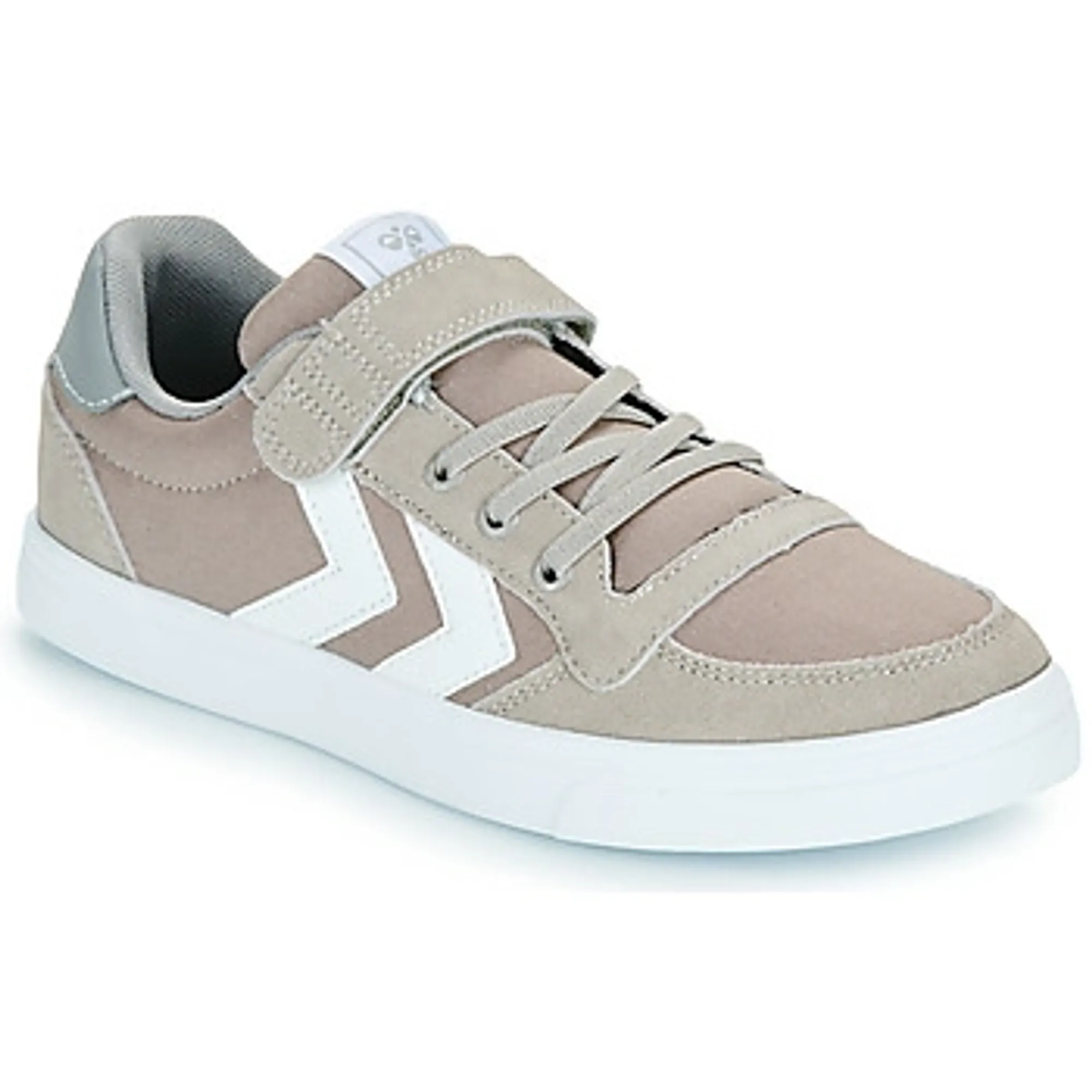 hummel  SLIMMER STADIL LOW JR  girls's Children's Shoes (Trainers) in Grey