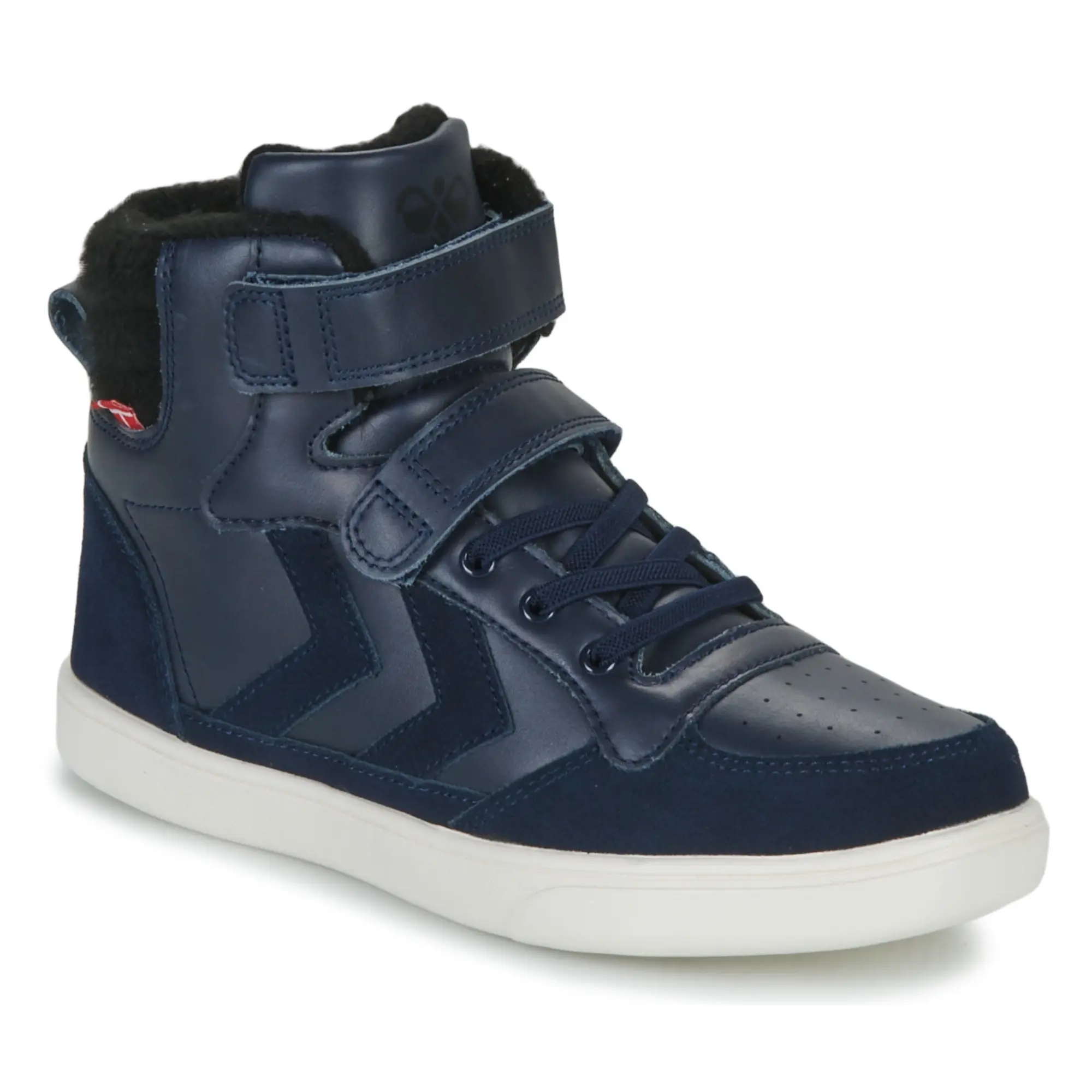 hummel  STADIL WINTER HIGH JR  girls's Children's Shoes (High-top Trainers) in Blue