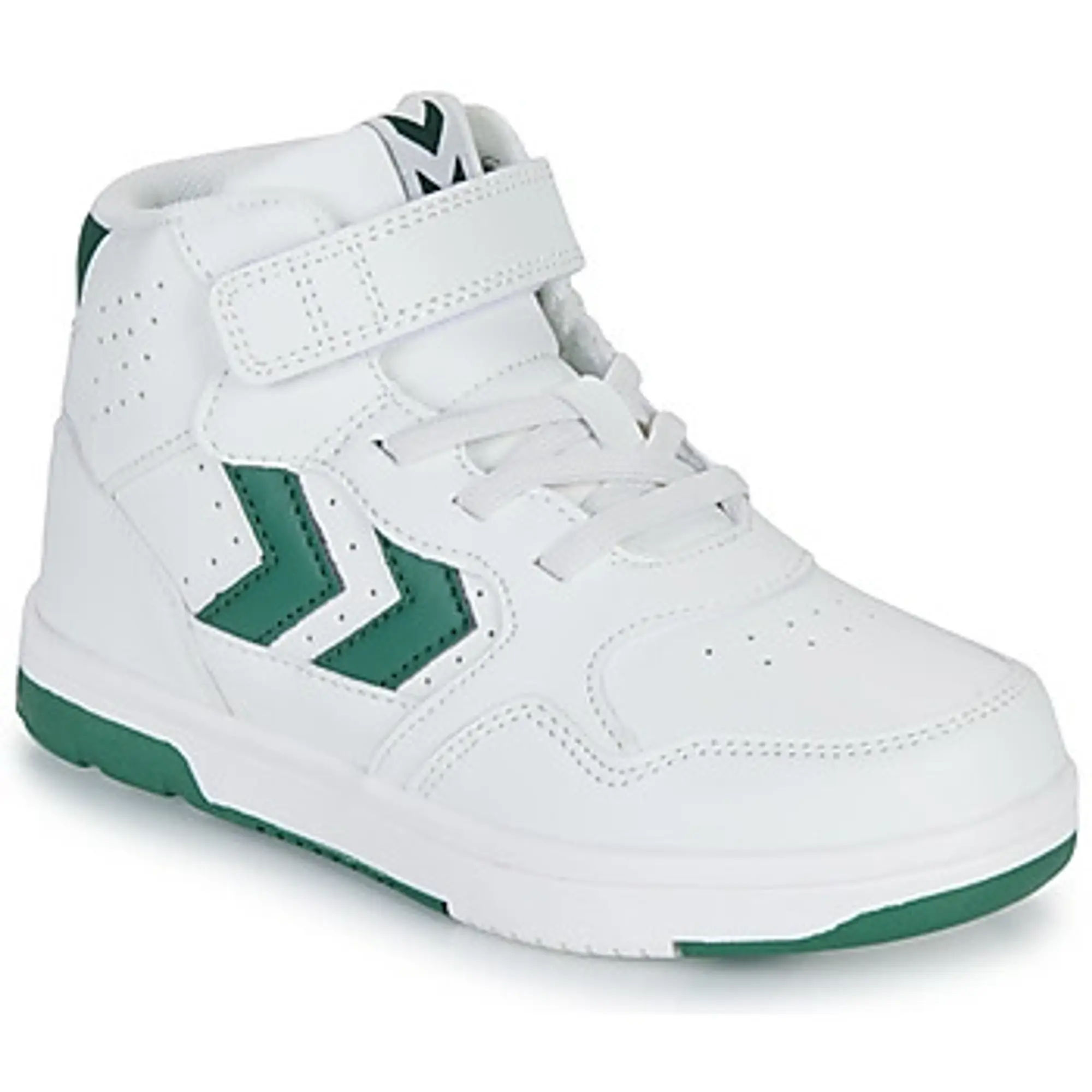 hummel  CAMDEN HIGH JR  boys's Children's Shoes (High-top Trainers) in White