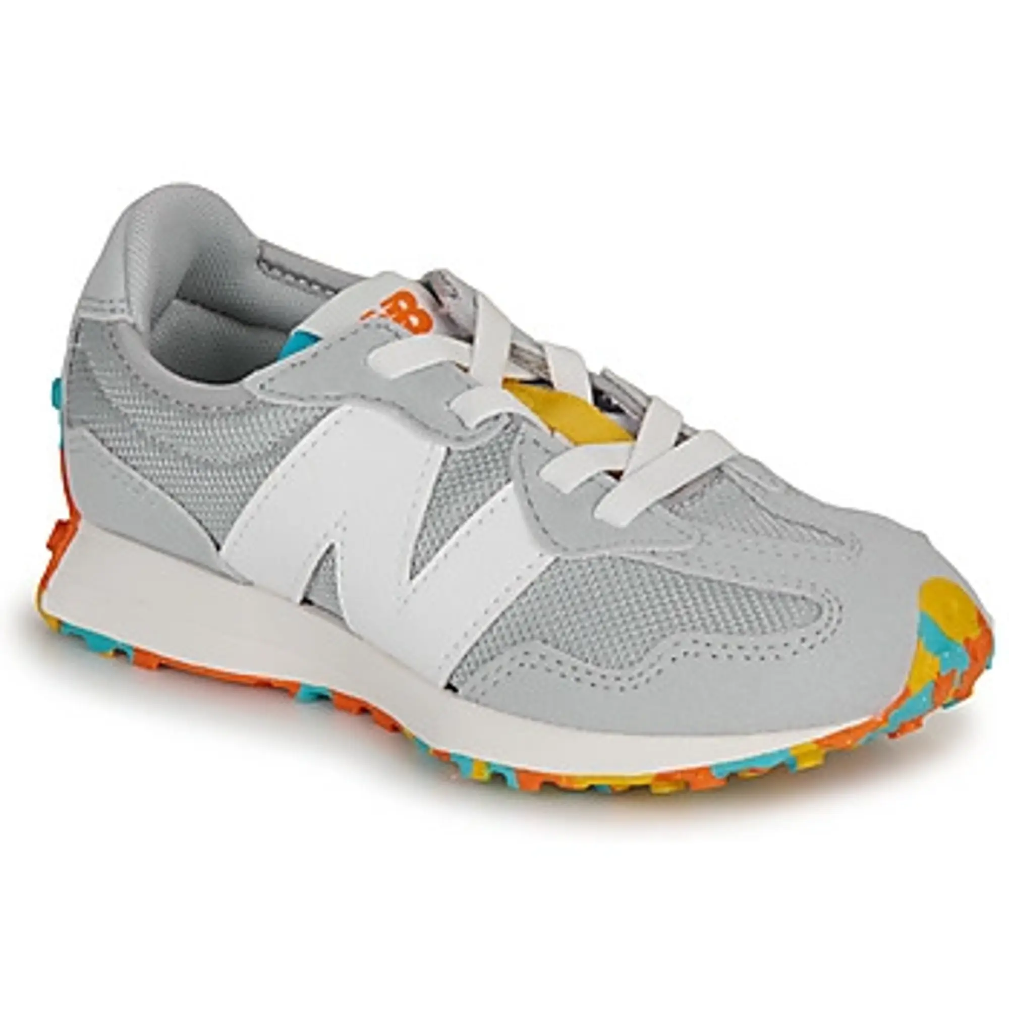 New Balance  327  girls's Children's Shoes (Trainers) in Grey