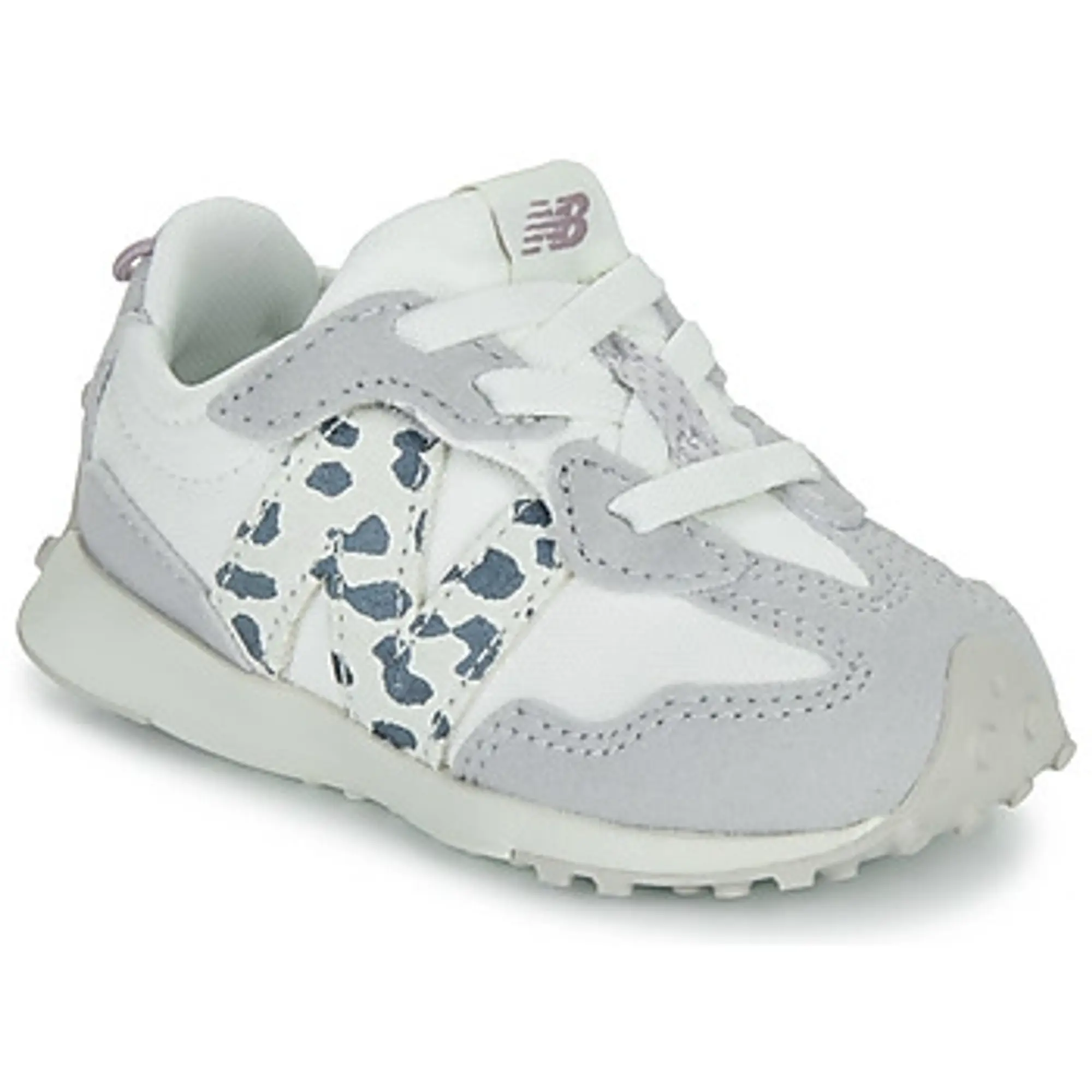 New Balance Kids' 327 NEW-B HOOK & LOOP in Grey Synthetic