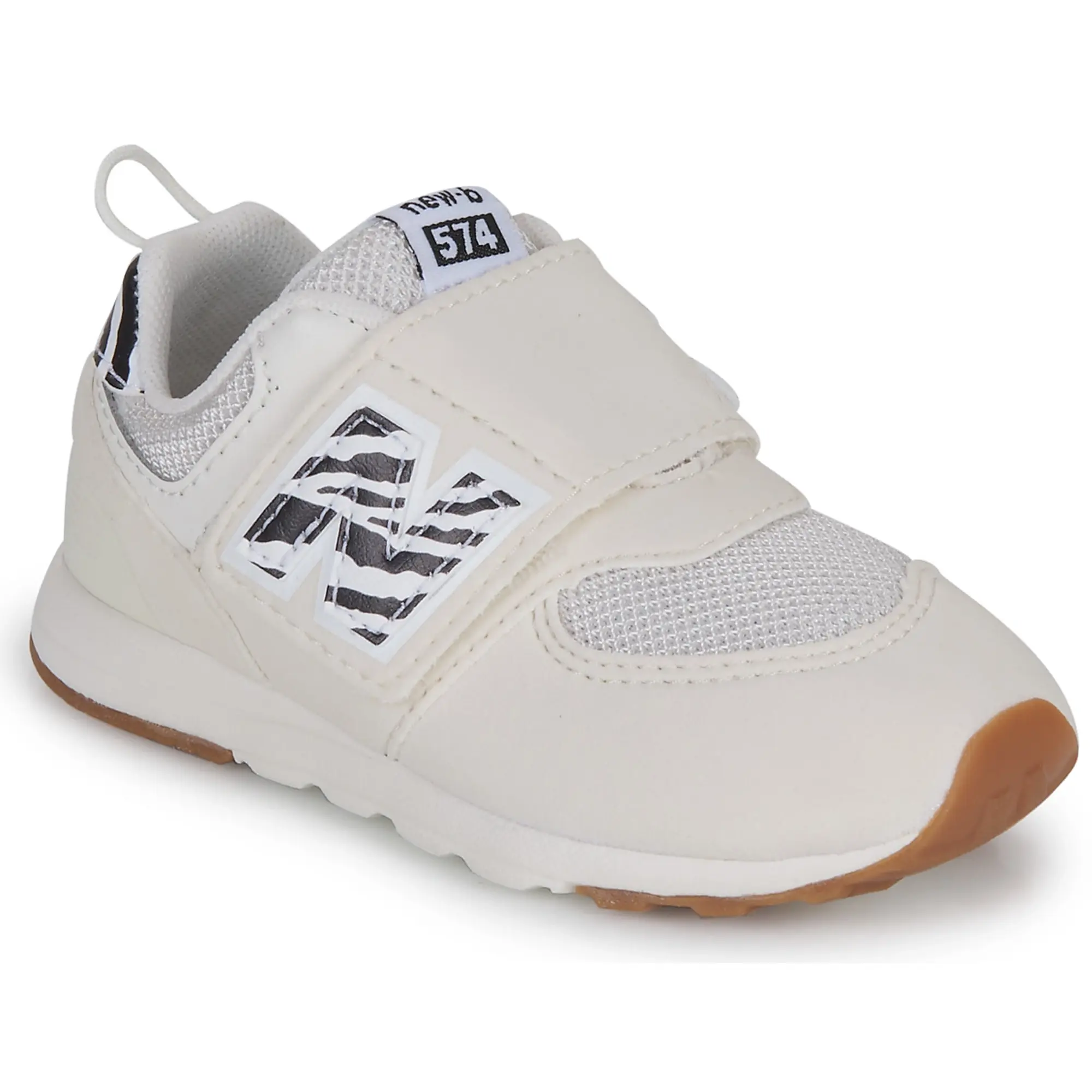 New Balance  574  girls's Children's Shoes (Trainers) in Beige
