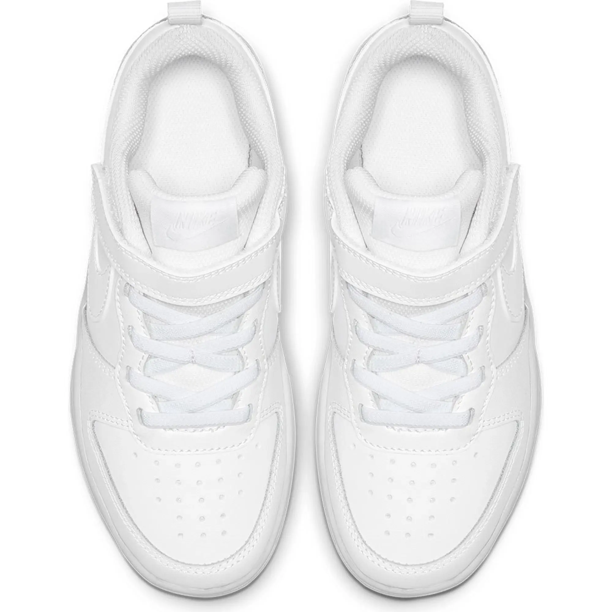 Nike  COURT BOROUGH LOW 2 PS  boys's Children's Shoes (Trainers) in White