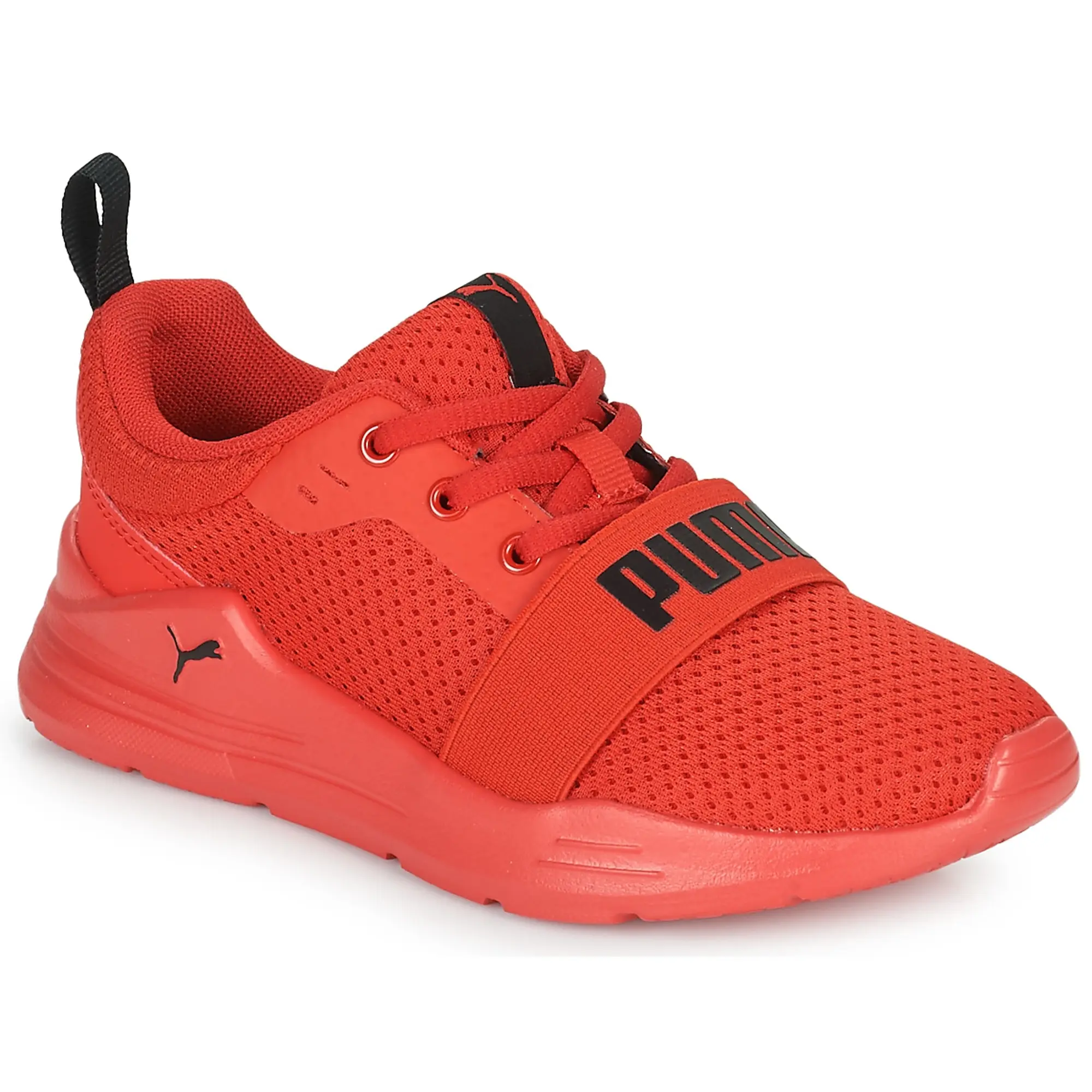 Puma  Wired Run PS  boys's Children's Sports Trainers (Shoes) in Red