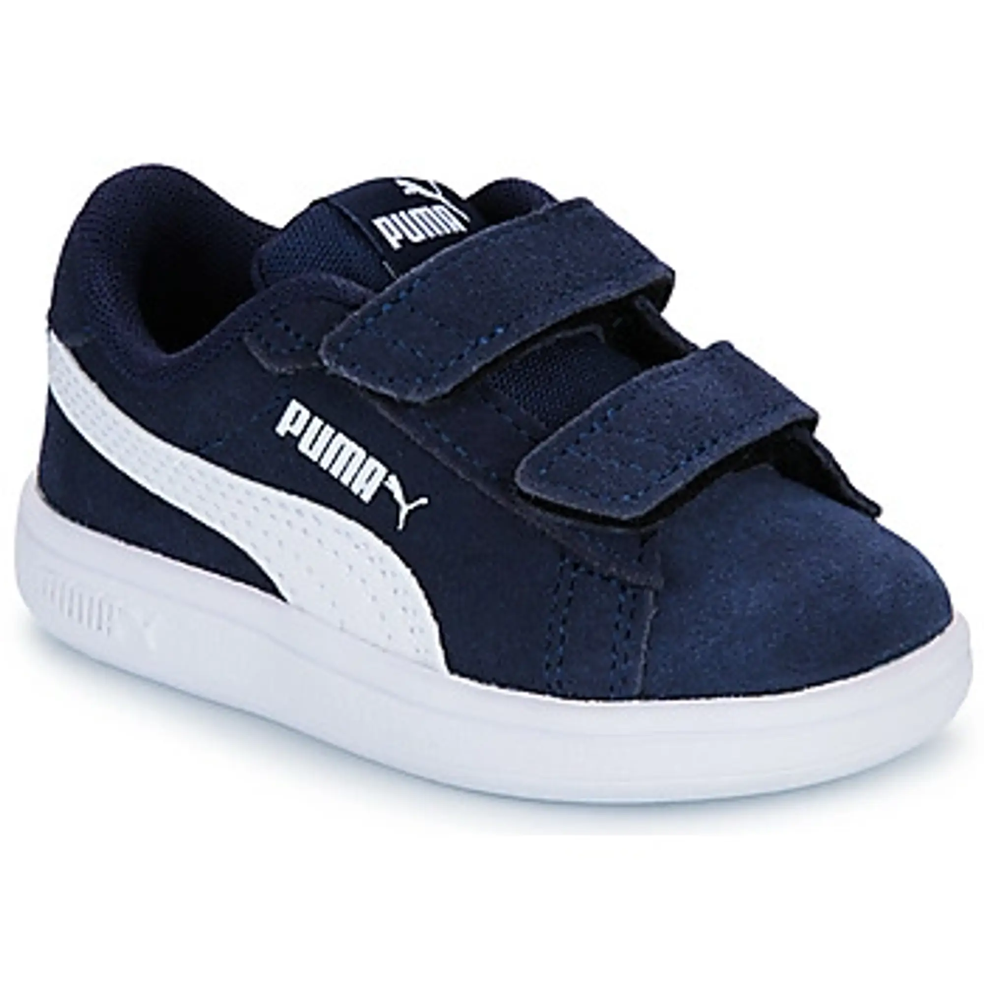 Puma  SMASH 3.0 INF  girls's Children's Shoes (Trainers) in Marine