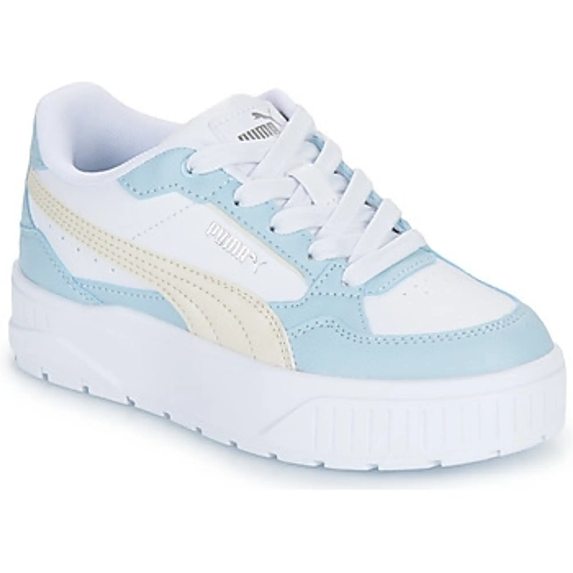 Puma  Karmen II IDOL PS  girls's Children's Shoes (Trainers) in White