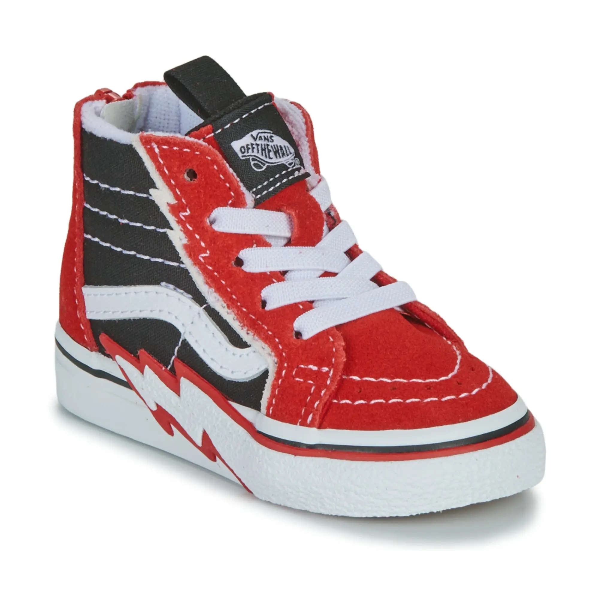 Vans  TD SK8-Hi Zip Bolt  boys's Children's Shoes (High-top Trainers) in Black