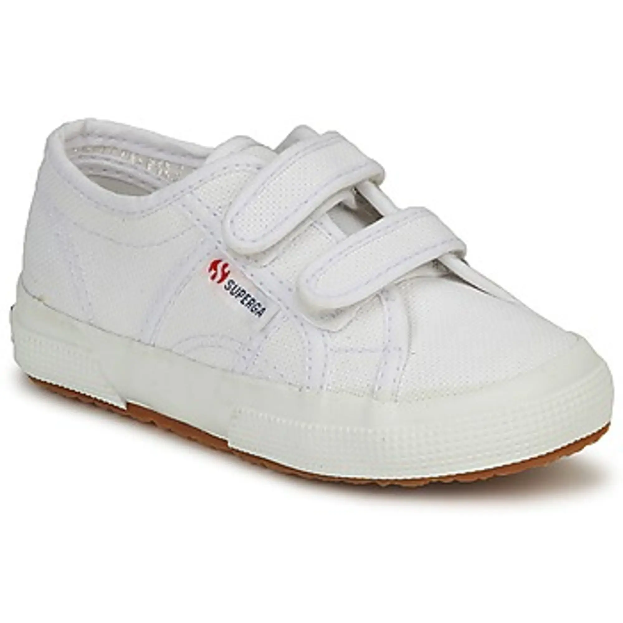 Superga  2750 STRAP  boys's Children's Shoes (Trainers) in White