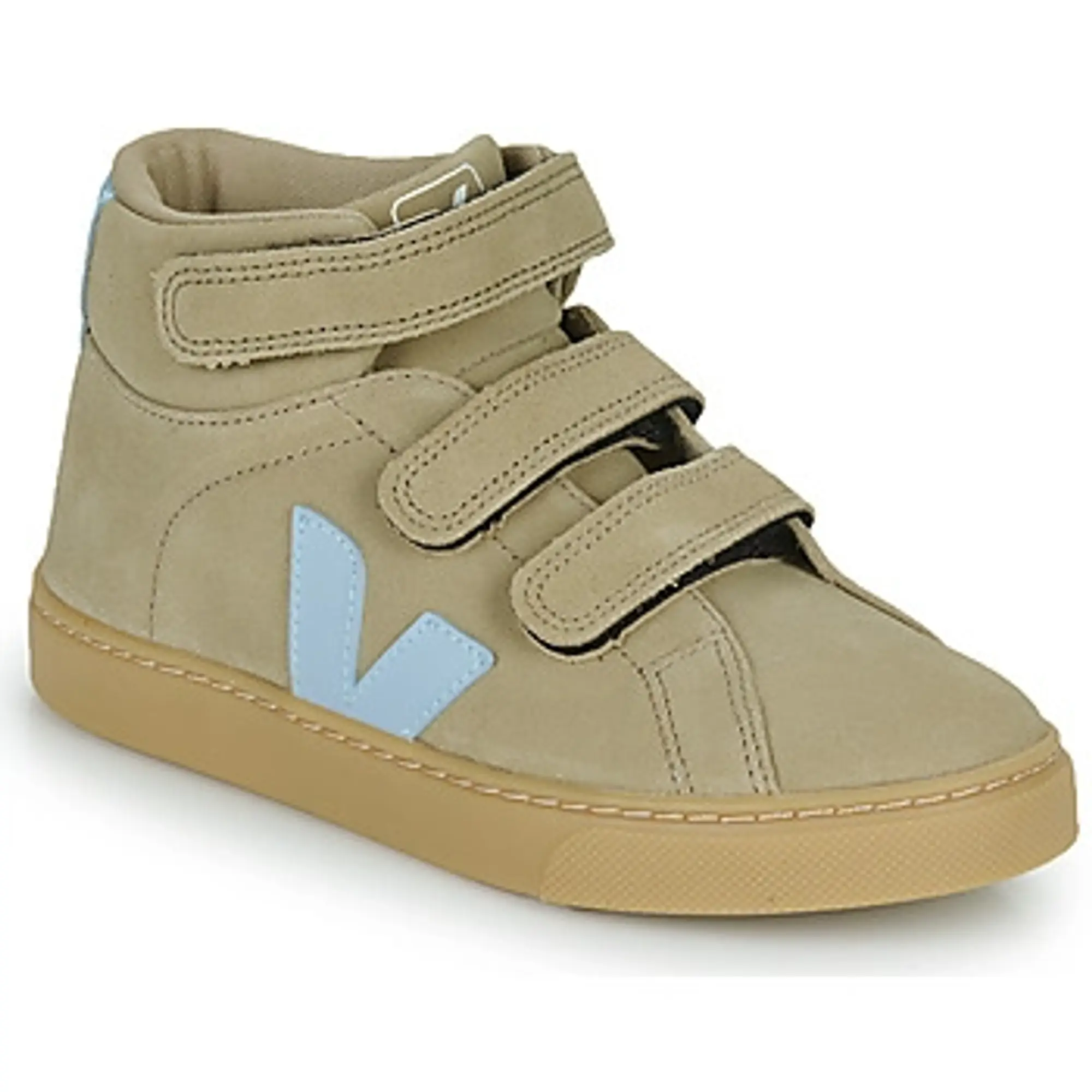 Veja  SMALL ESPLAR MID  girls's Children's Shoes (High-top Trainers) in Beige