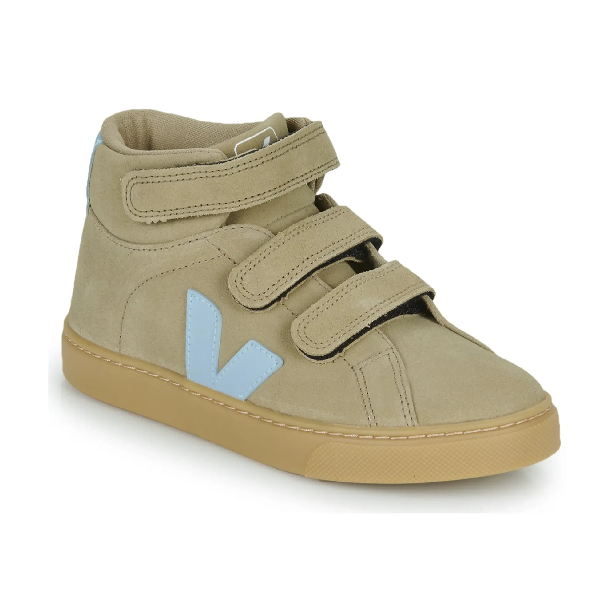 Veja  SMALL ESPLAR MID  girls's Children's Shoes (High-top Trainers) in Beige