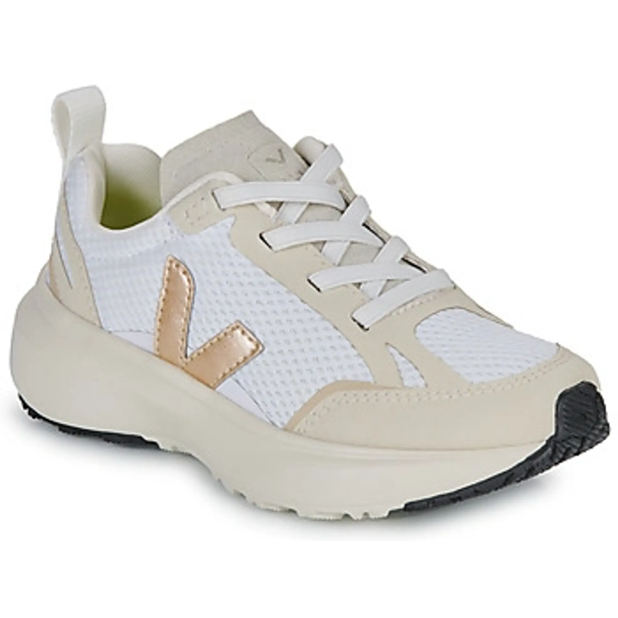Veja  SMALL CANARY LIGHT  girls's Children's Shoes (Trainers) in White