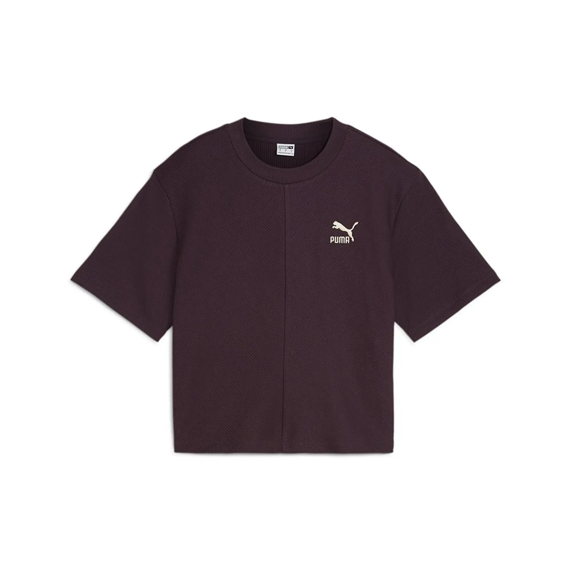 Puma Select Classics Ribbed Relaxed Short Sleeve T-shirt