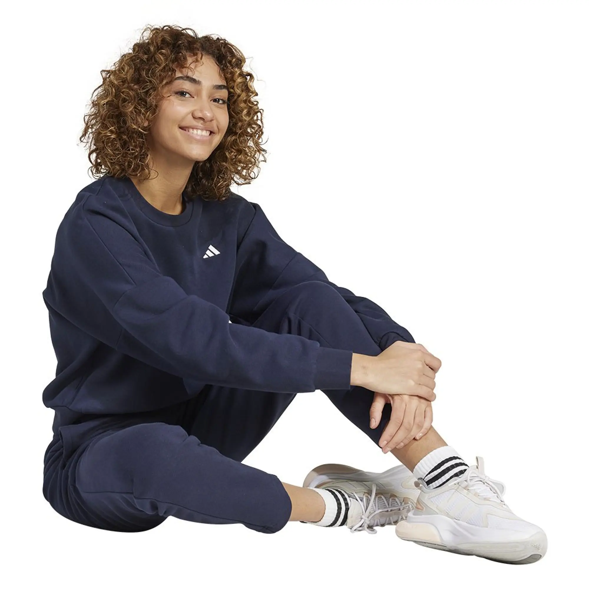 Adidas Essentials Small Logo Feel Cozy Sweatshirt