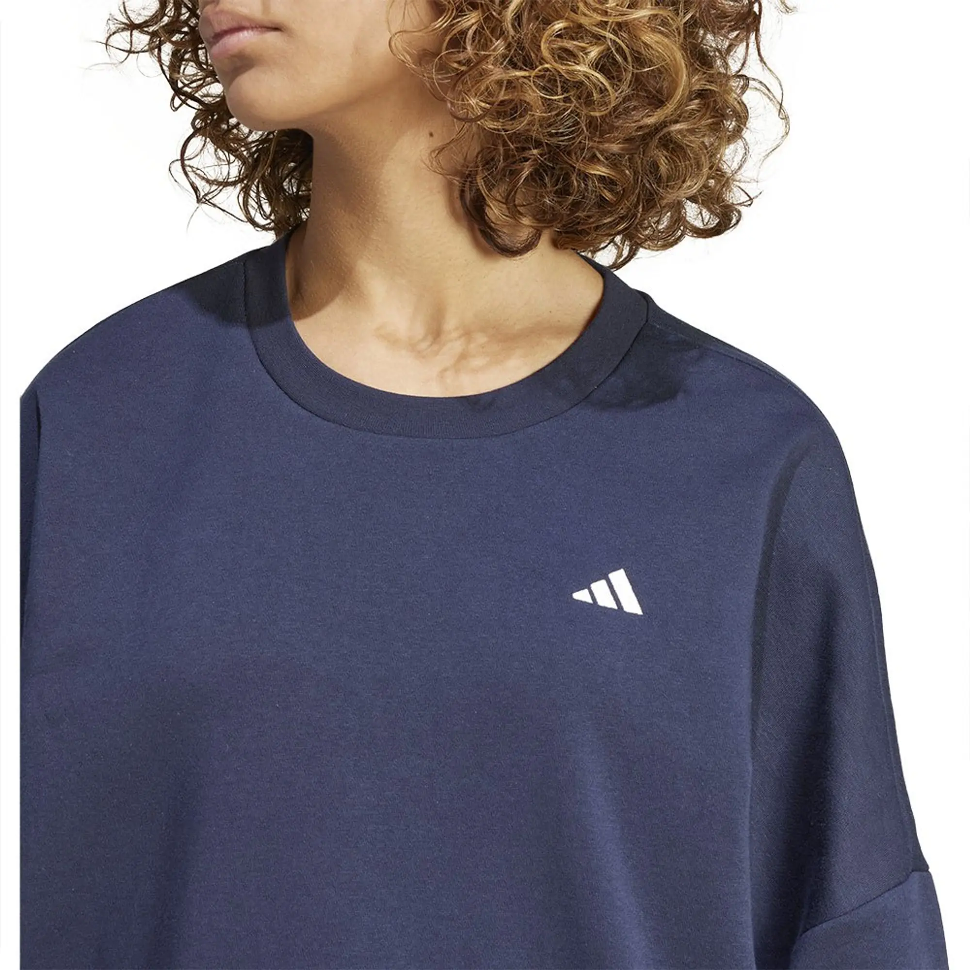 Adidas Essentials Small Logo Feel Cozy Sweatshirt