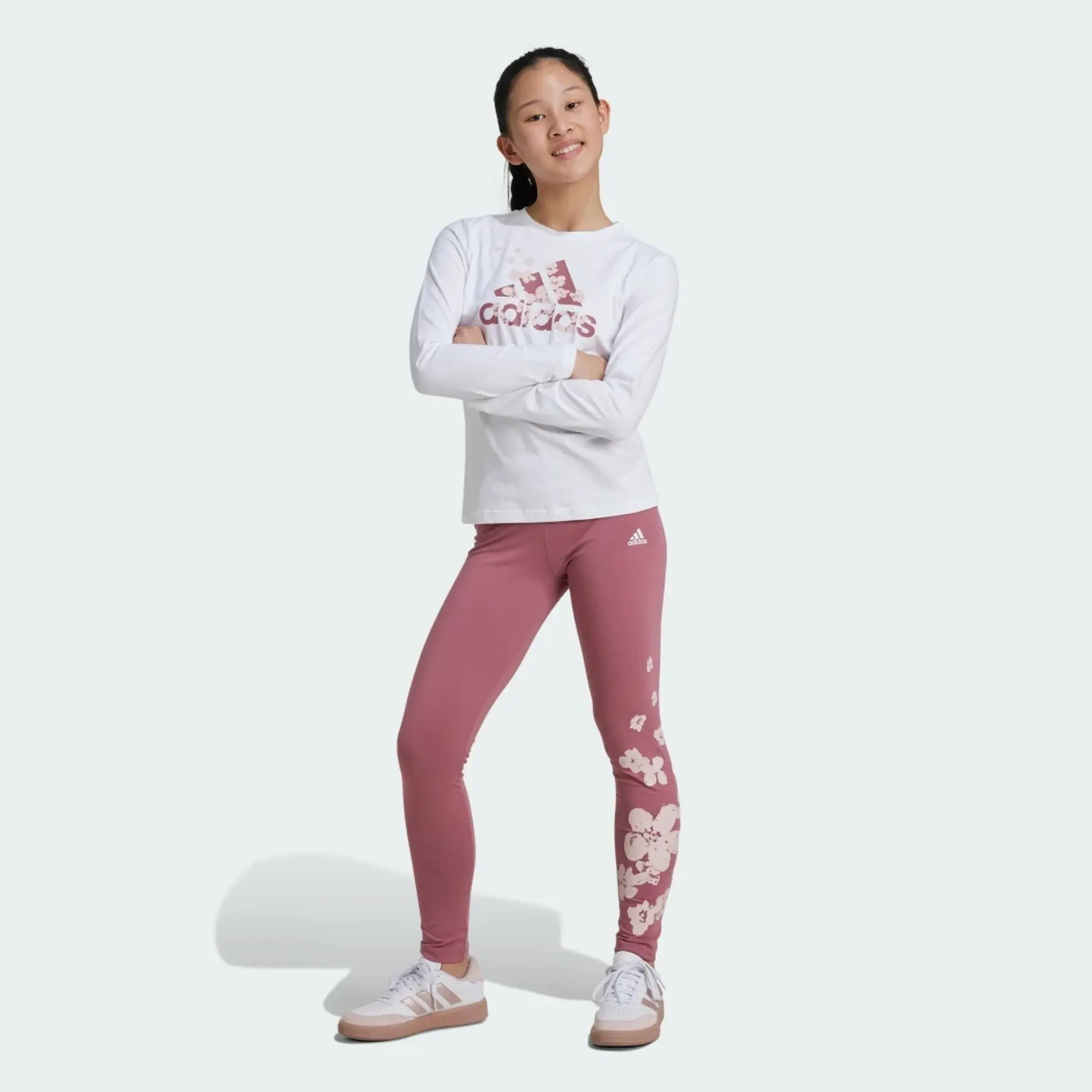 adidas Essentials Printed Leggings Set Kids