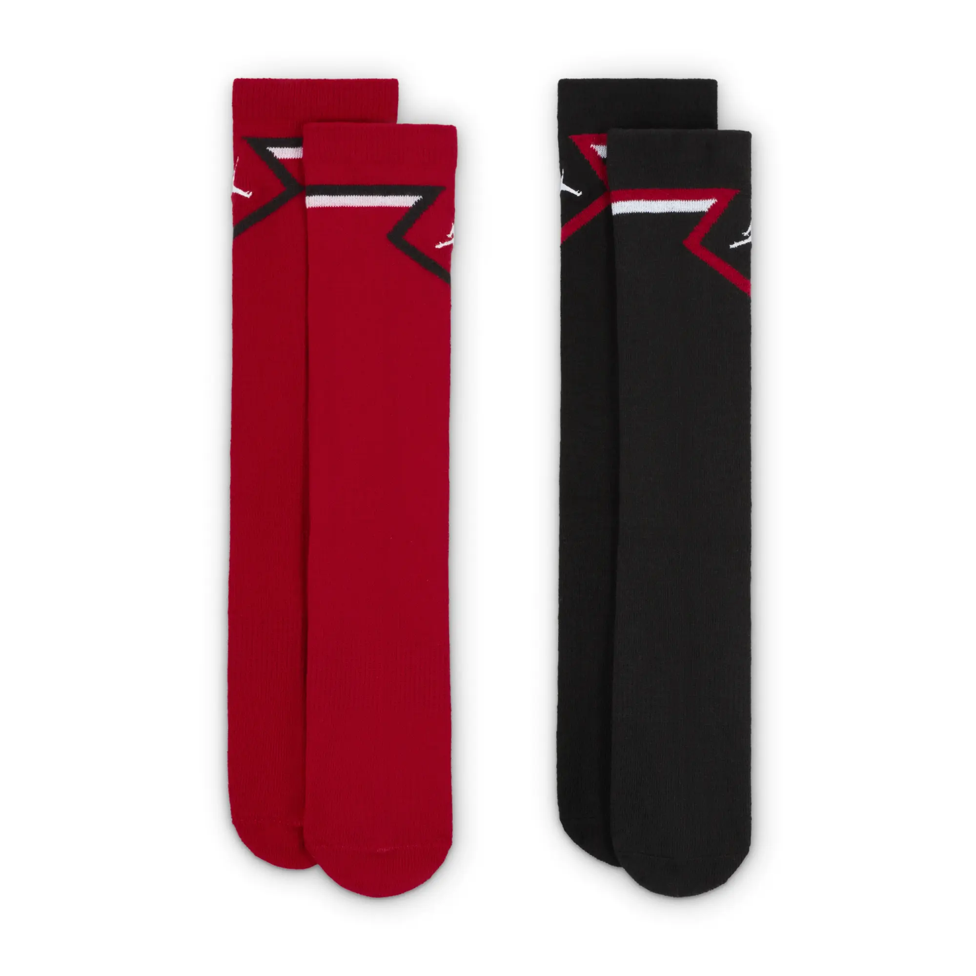 Nike Jordan Older Kids' Diamond High Crew Socks - Red