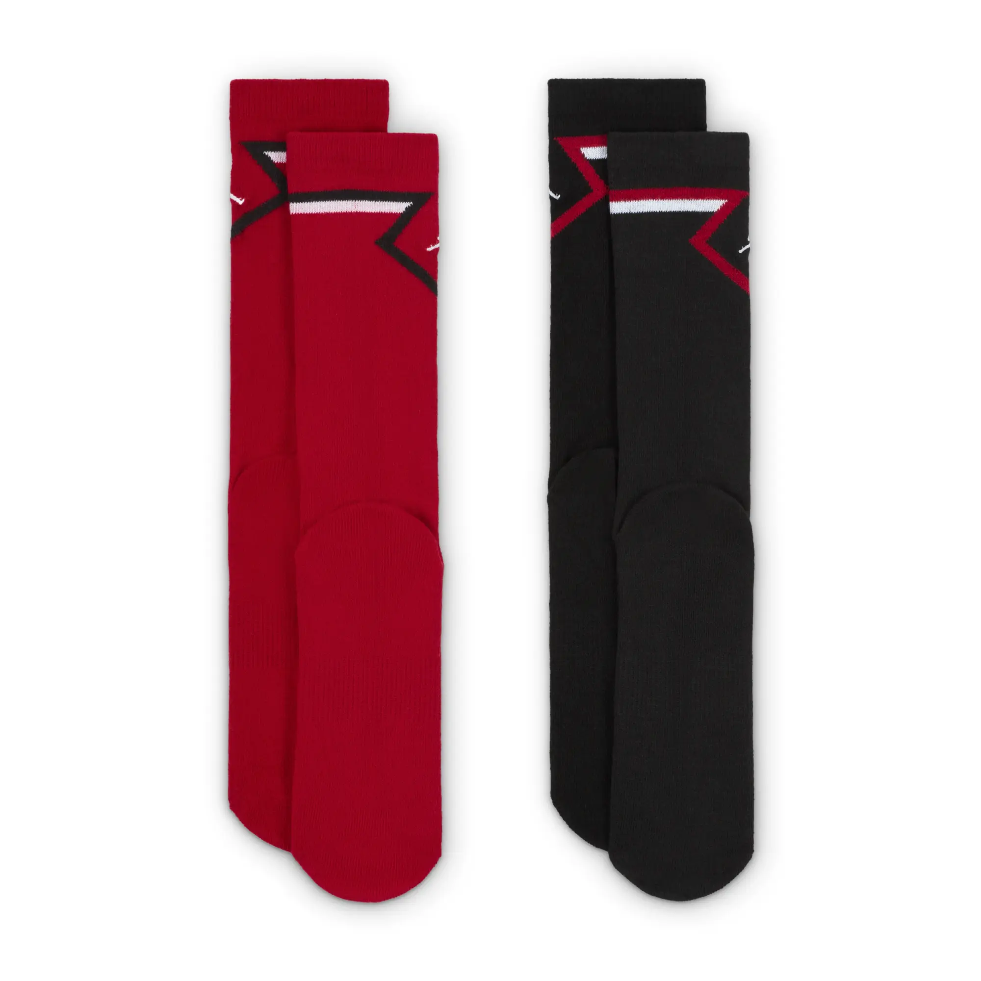Nike Jordan Older Kids' Diamond High Crew Socks - Red