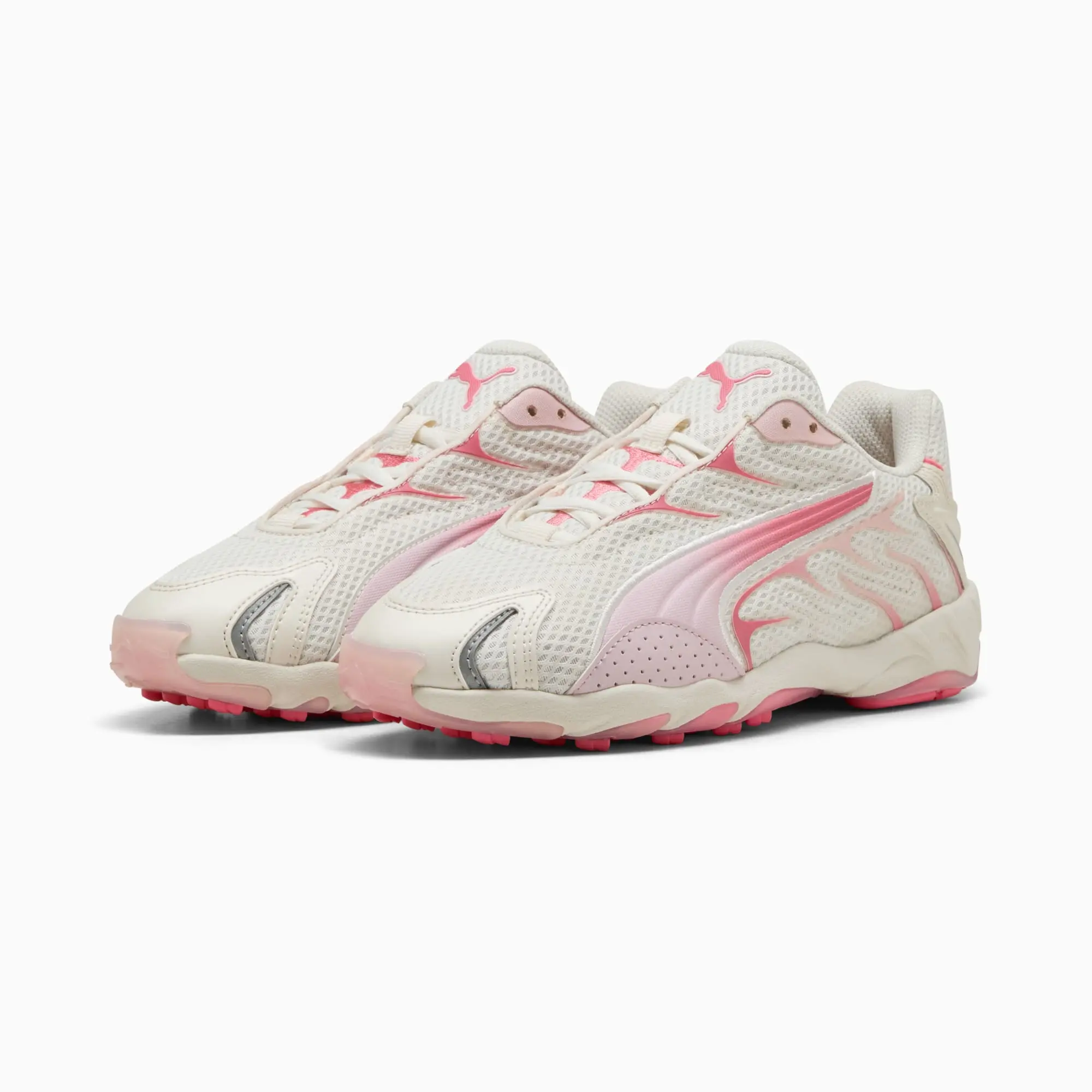 PUMA Inhale Sneakers, Warm White/Magic Rose
