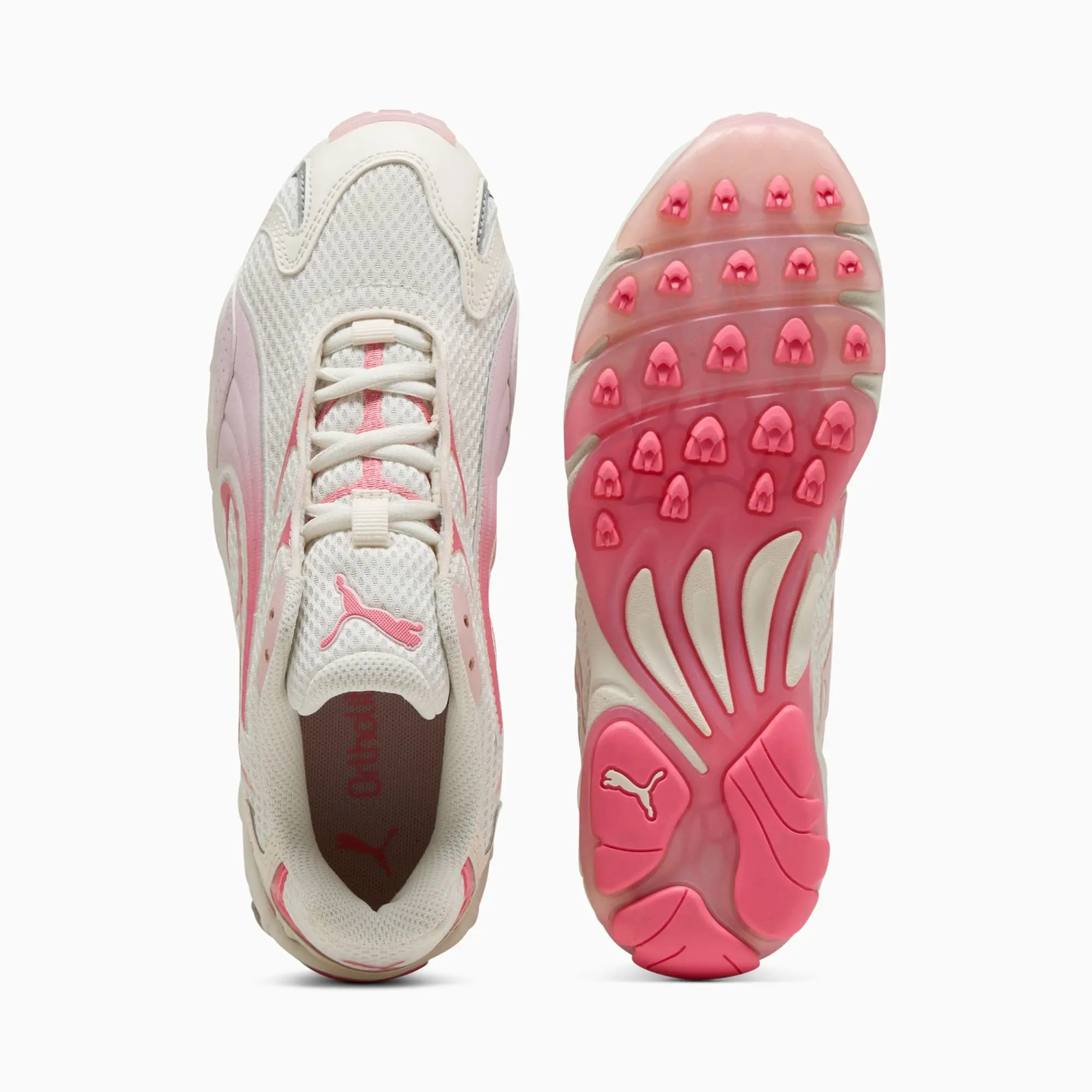 PUMA Inhale Sneakers, Warm White/Magic Rose