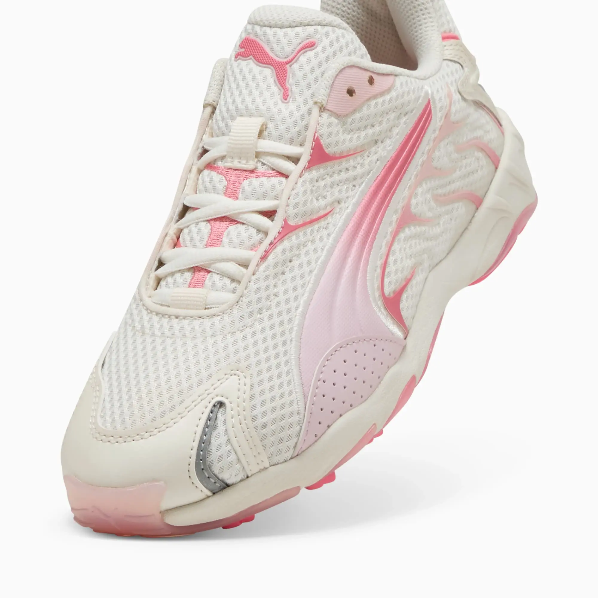 PUMA Inhale Sneakers, Warm White/Magic Rose