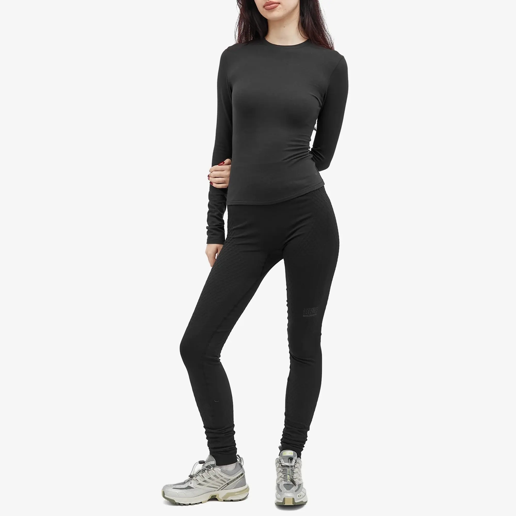 MM6 Maison Margiela Women's x Salomon Leggings Black