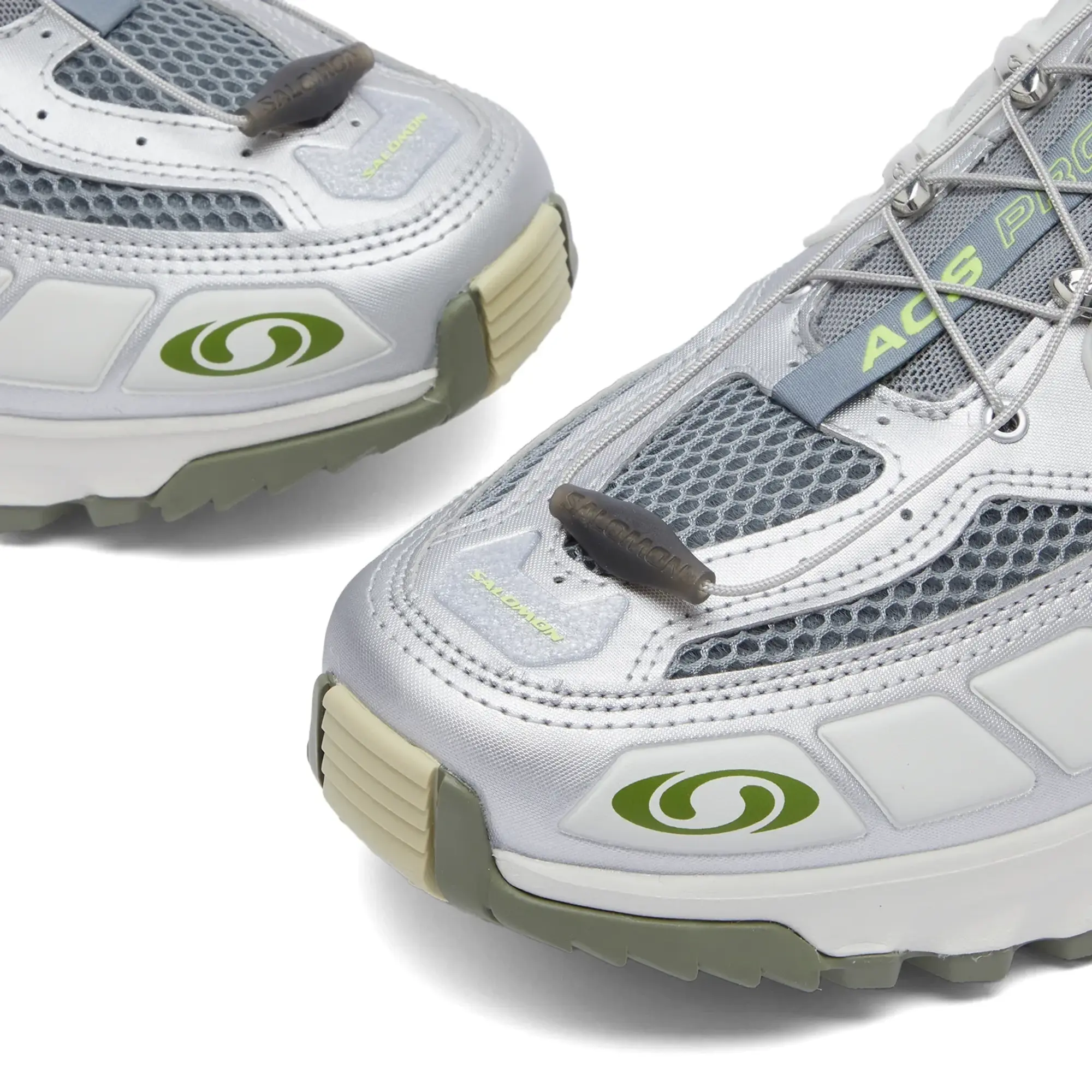 MM6 Maison Margiela Men's x Salomon ACS Pro Sneaker Sharkskin/Ftw Silver/Sharp Green