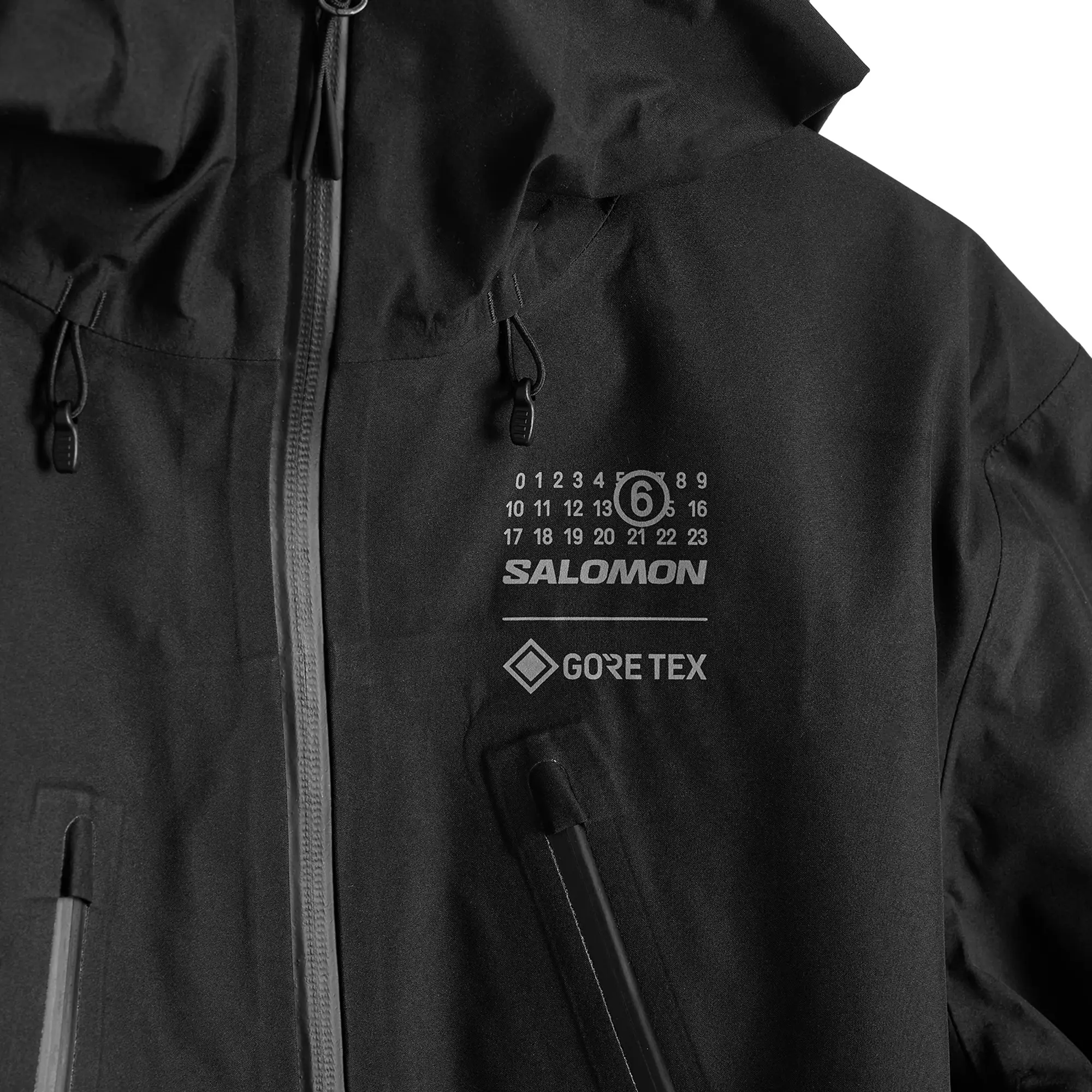 MM6 Maison Margiela Men's x Salomon Sports Jacket Deep Black