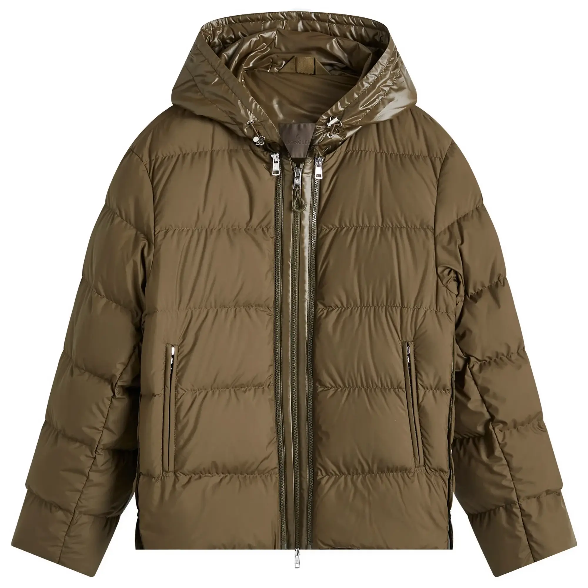 Moncler Men's Garoa Nylon Jacket Brown